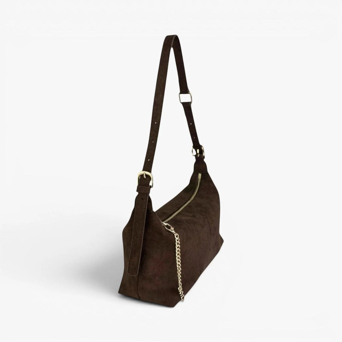 IVY SUEDE SHOULDER BAG