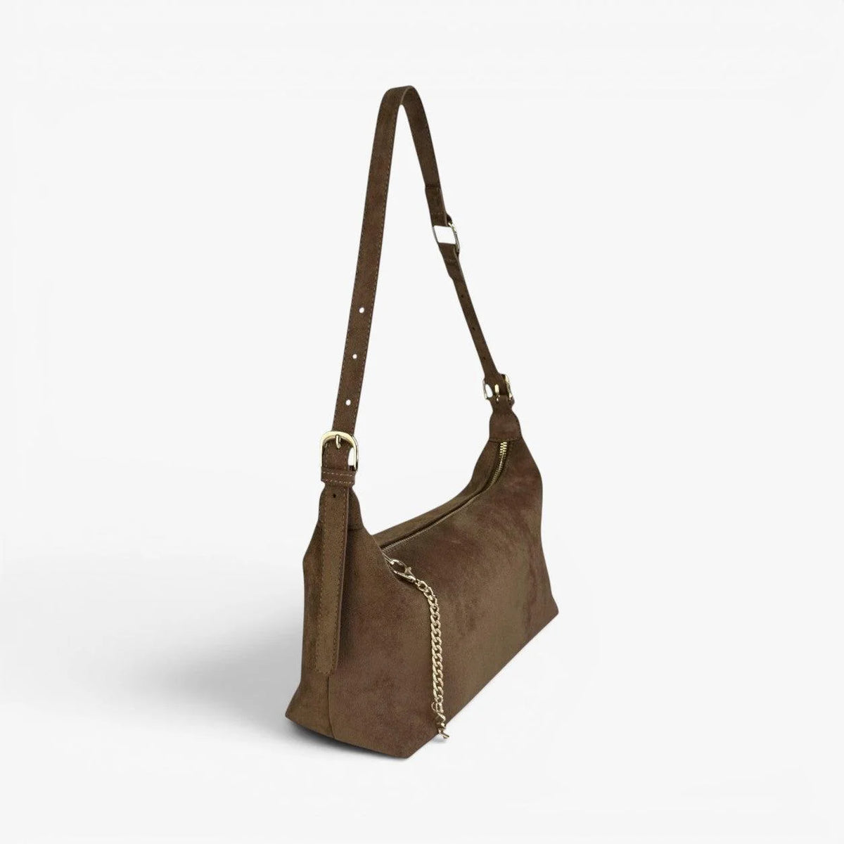 IVY SUEDE SHOULDER BAG