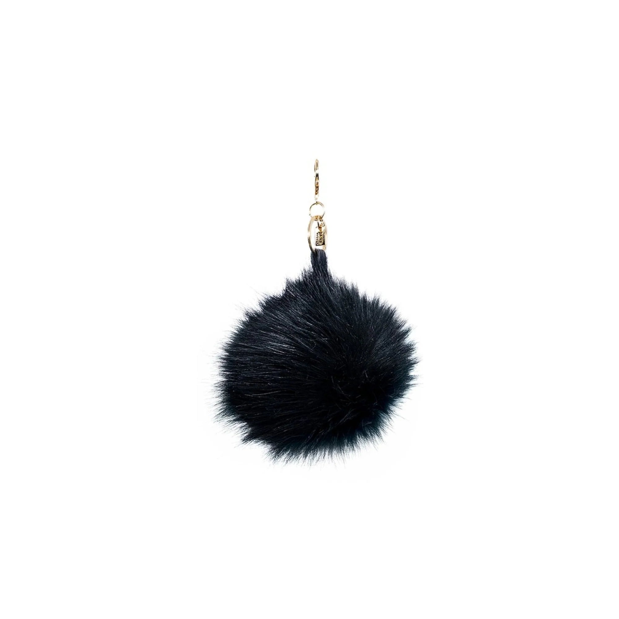 FAUX POM BAG CHARM