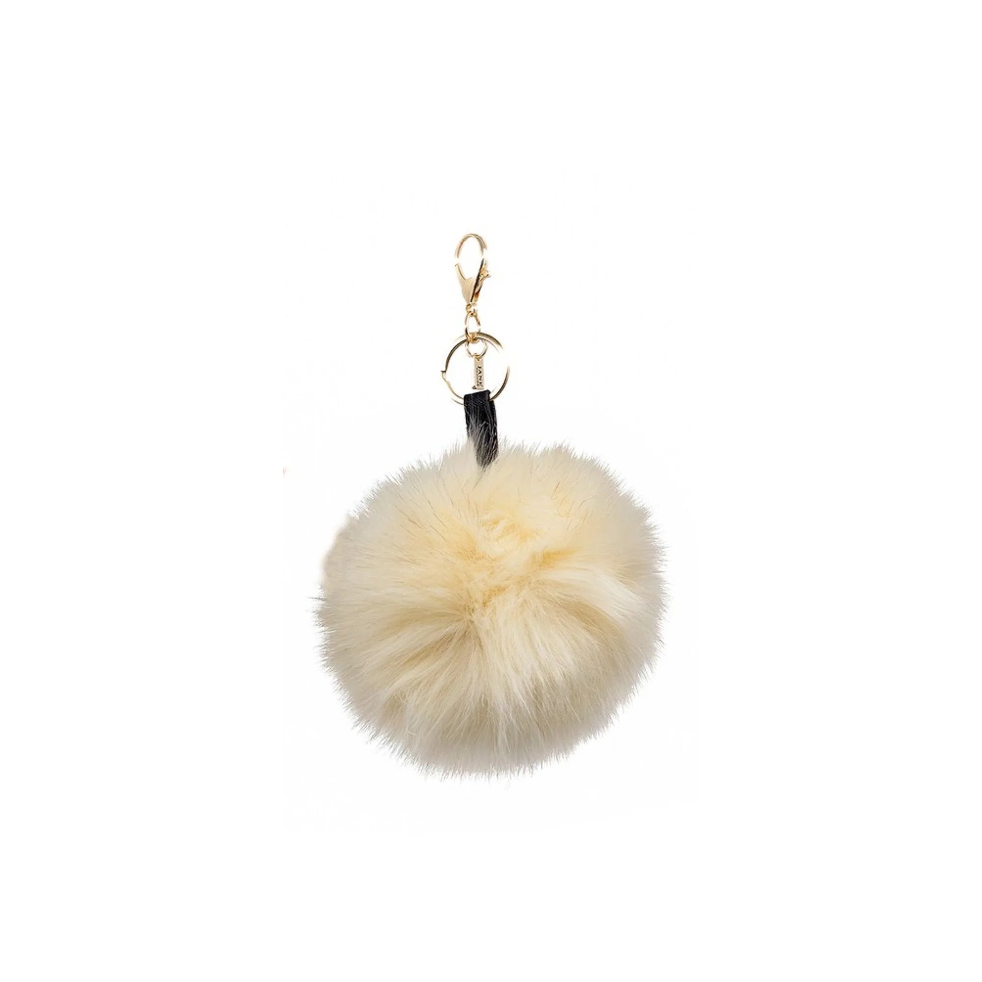 FAUX POM BAG CHARM