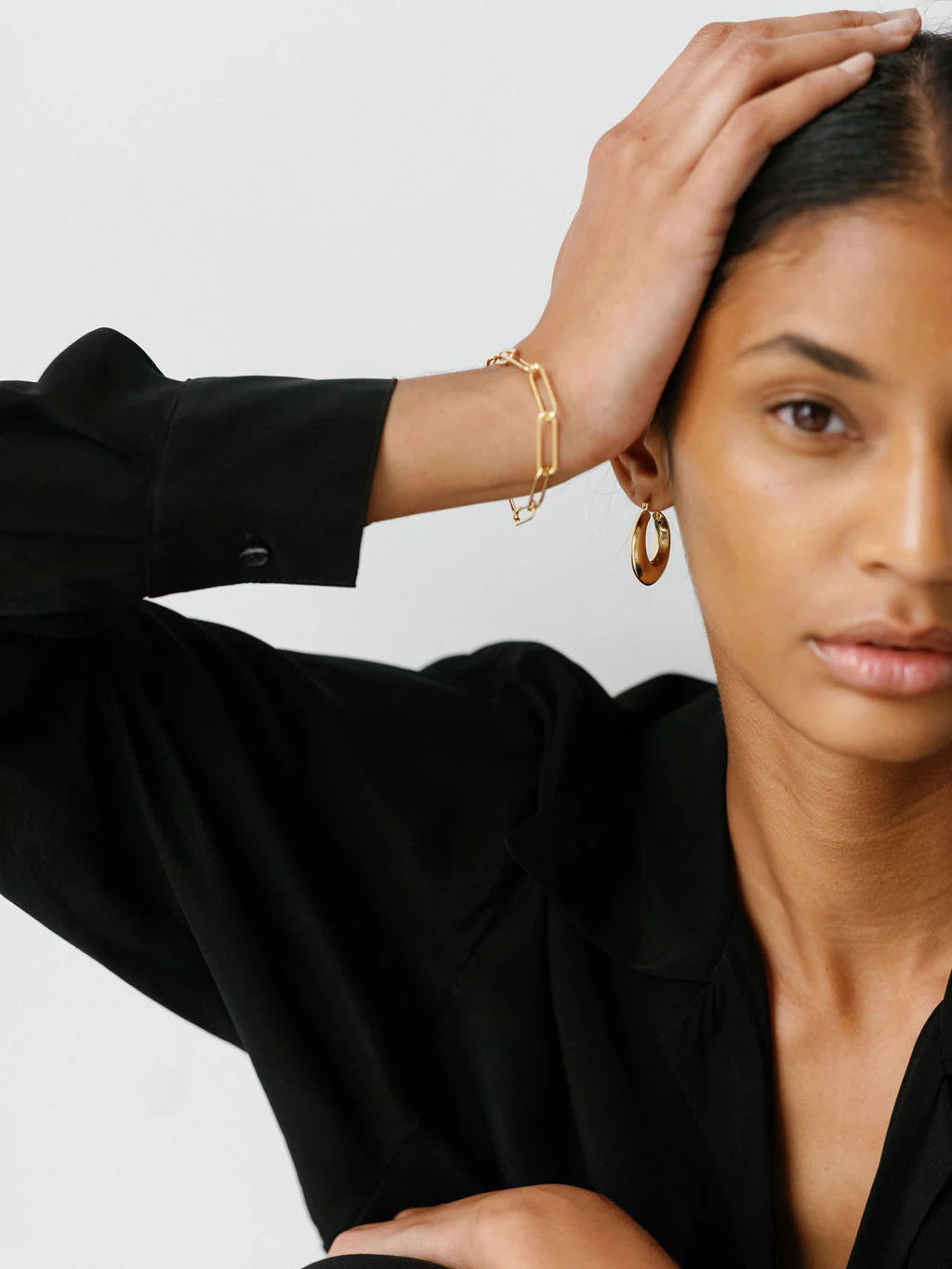 LAUREN HOOP EARRINGS