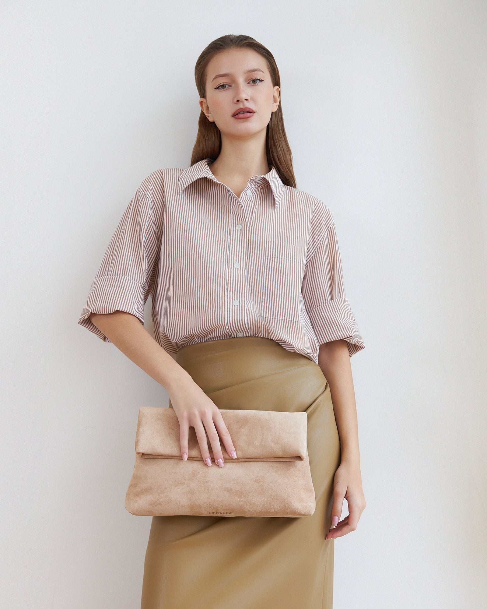 LUKA SUEDE CLUTCH