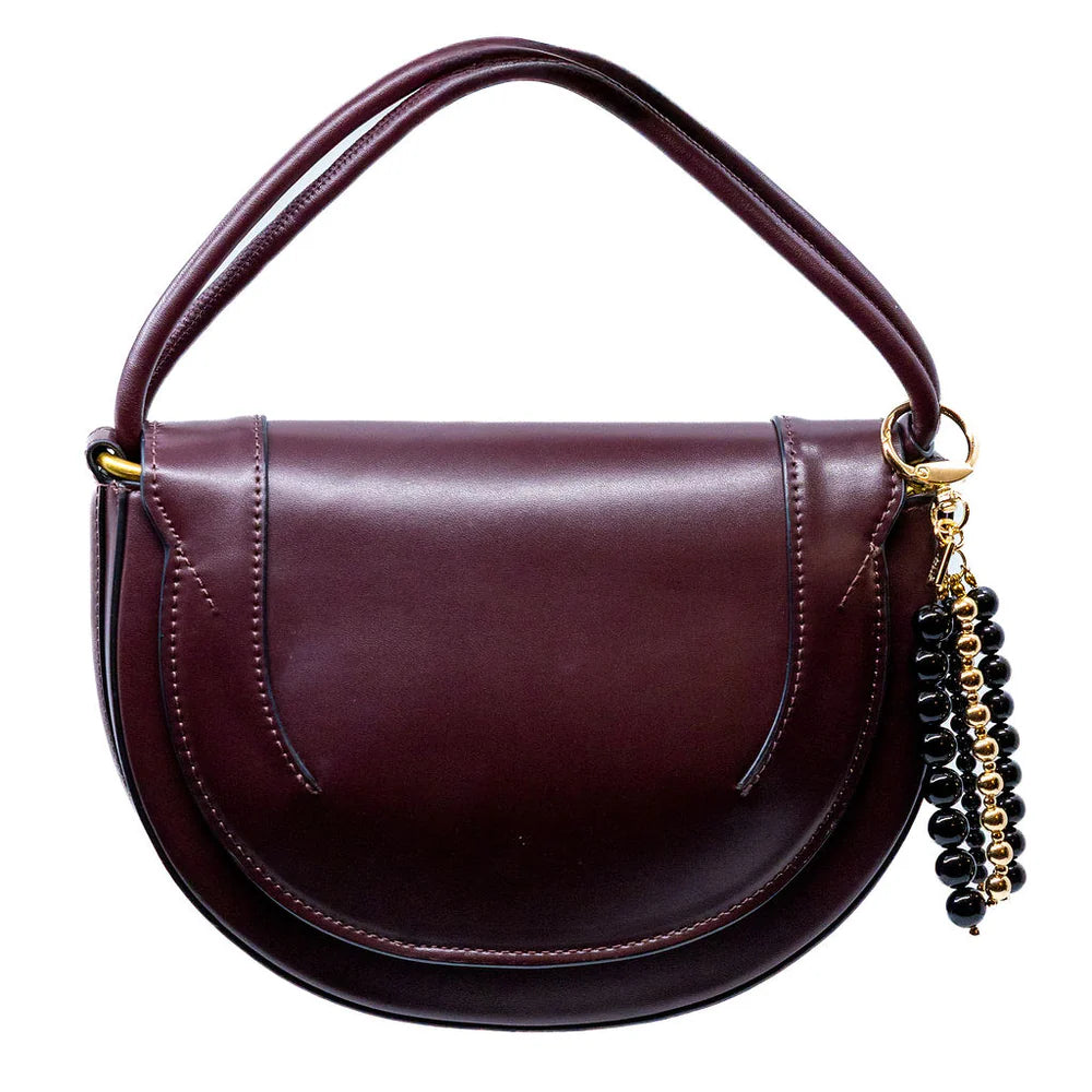BEADED BAG CHARM