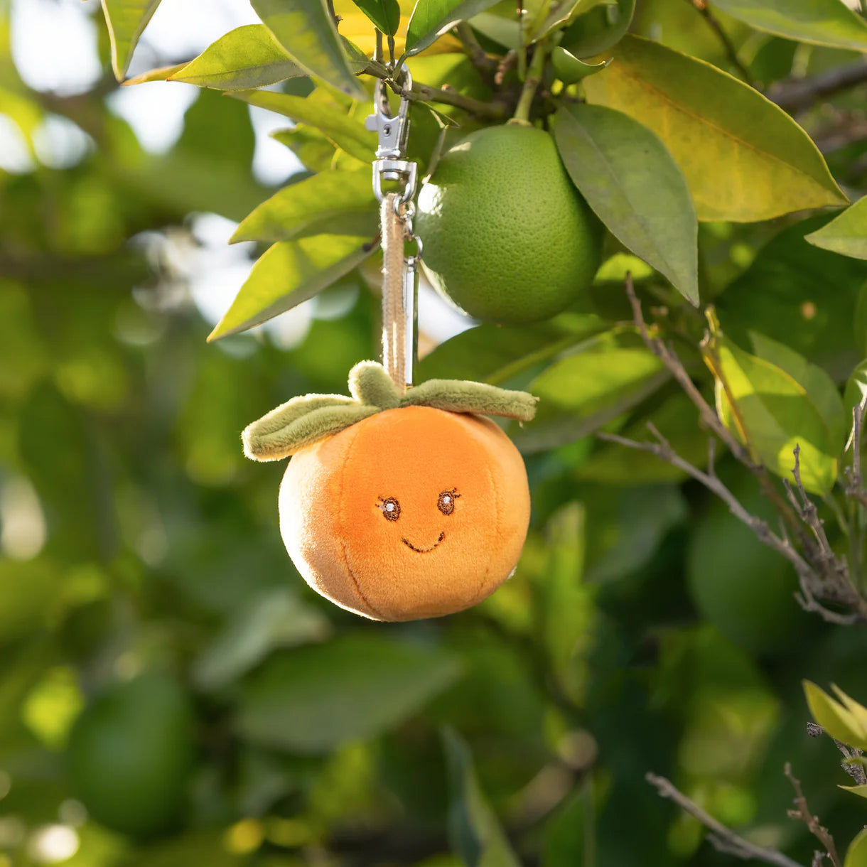 ORANGE BAG CHARM