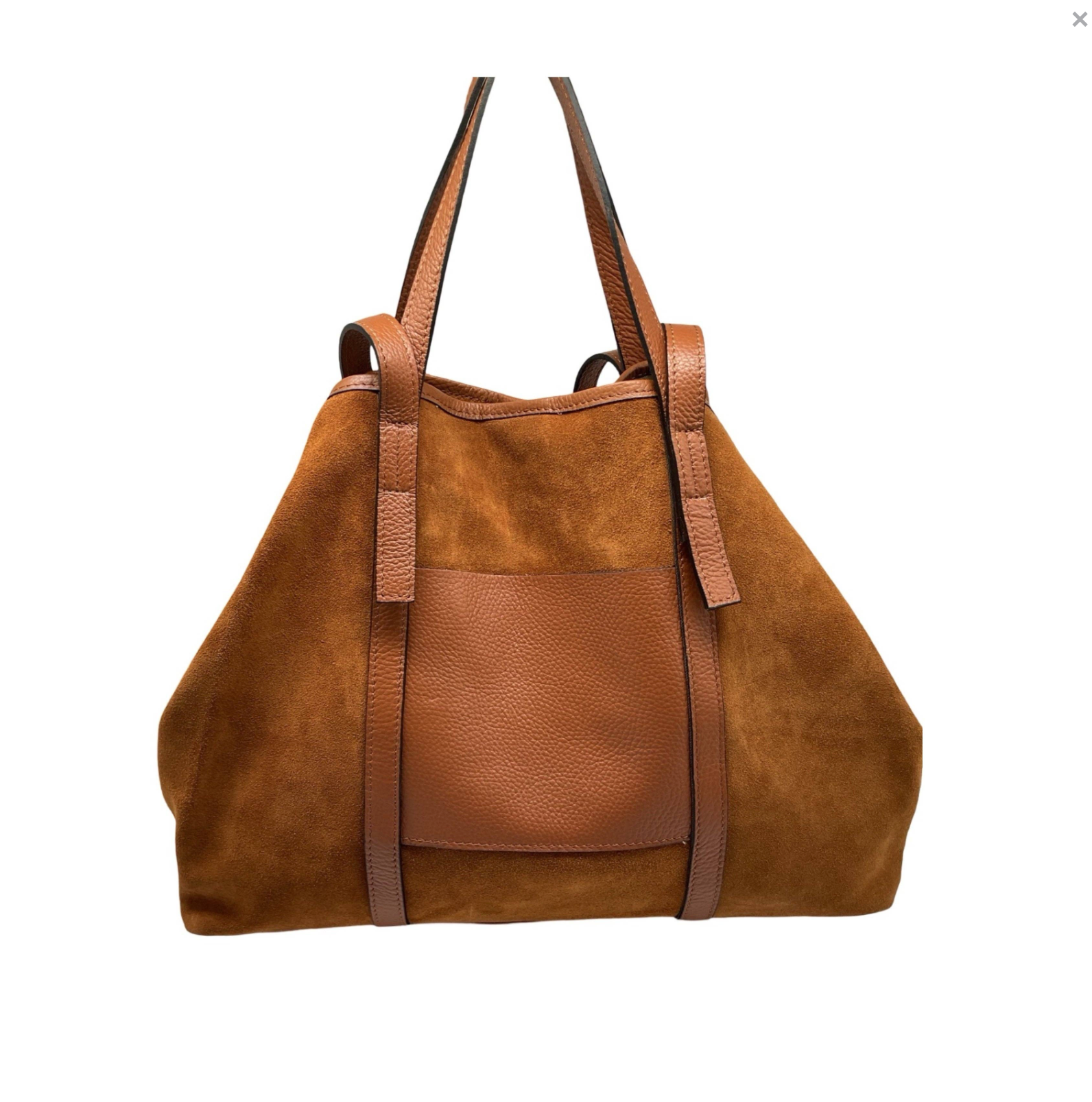 PLEASE SUEDE TOTE