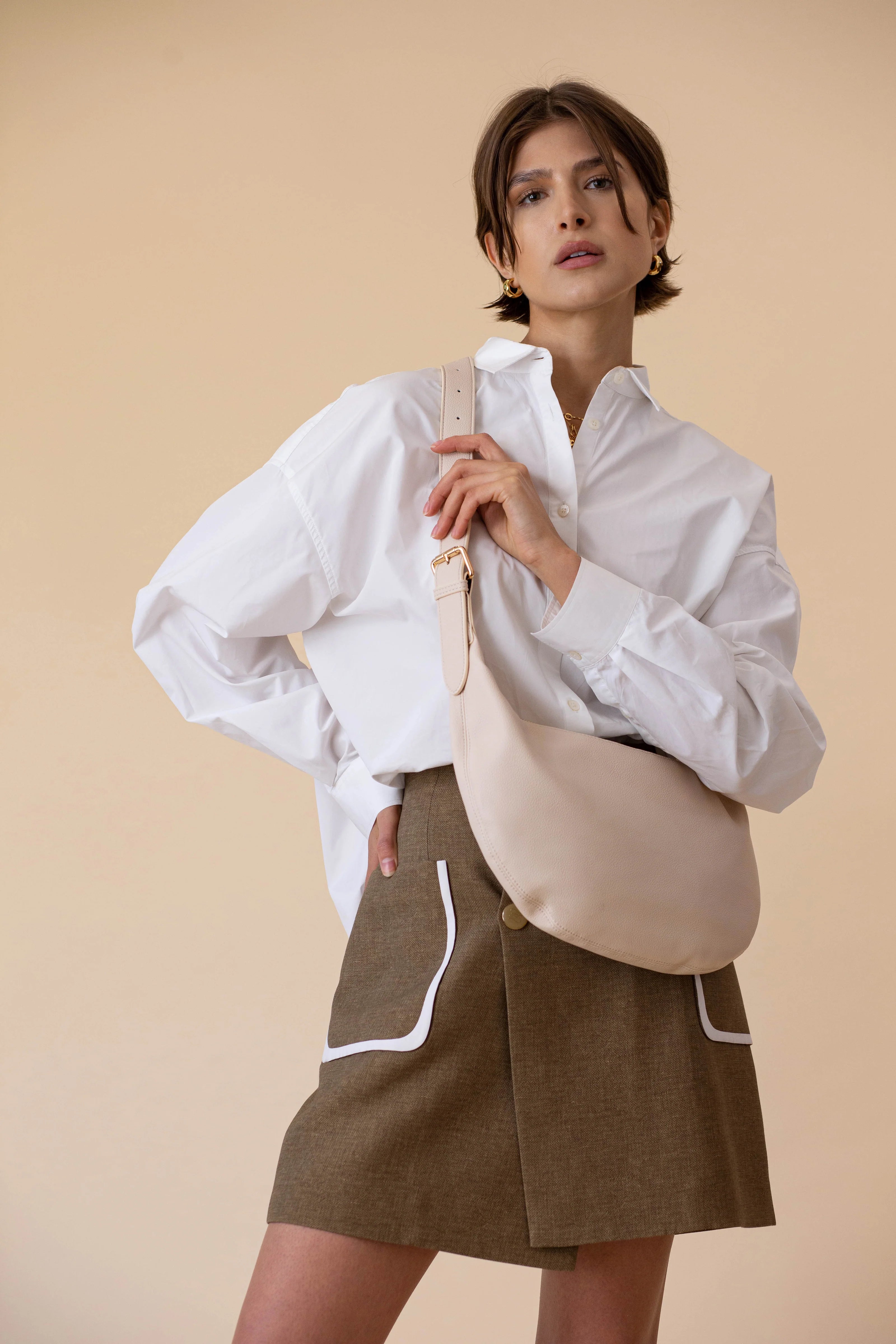 SLOUCHY CROSSBODY BAG