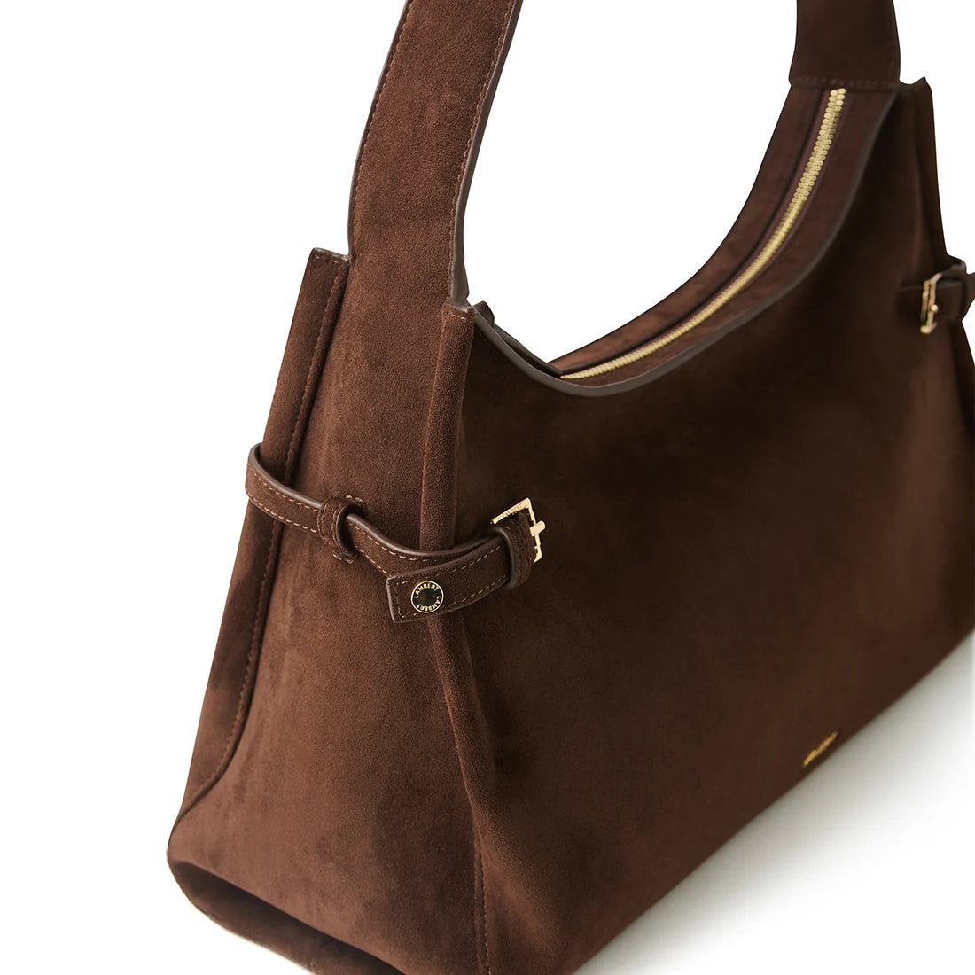 TRINITY SUEDE SHOULDER BAG
