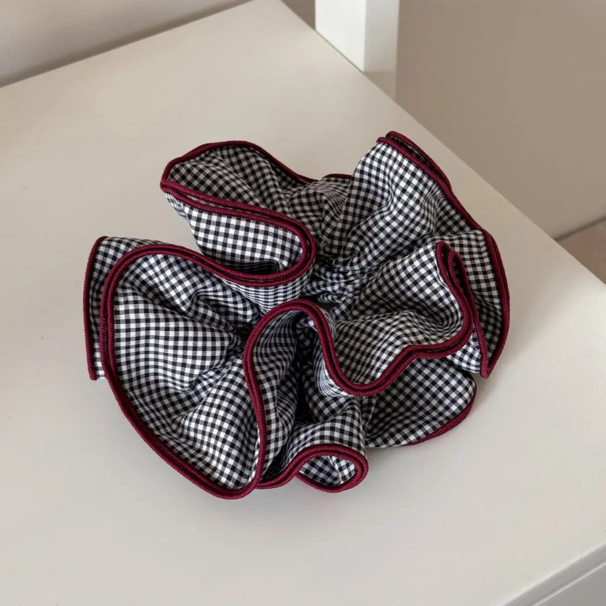 GINGHAM SCRUNCHIE