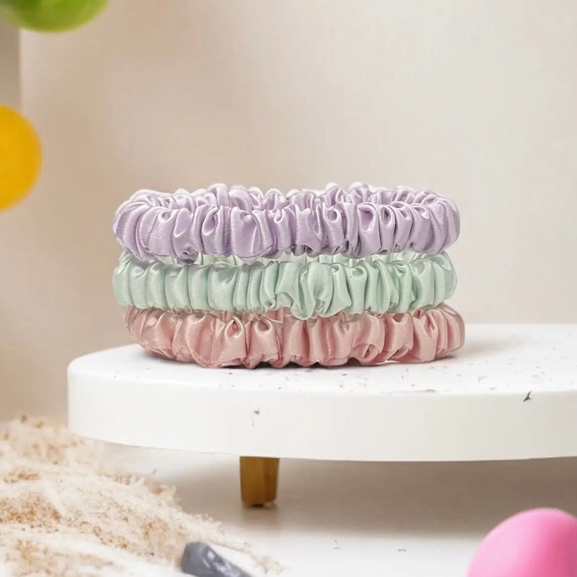 SILK SCRUNCHIE SET
