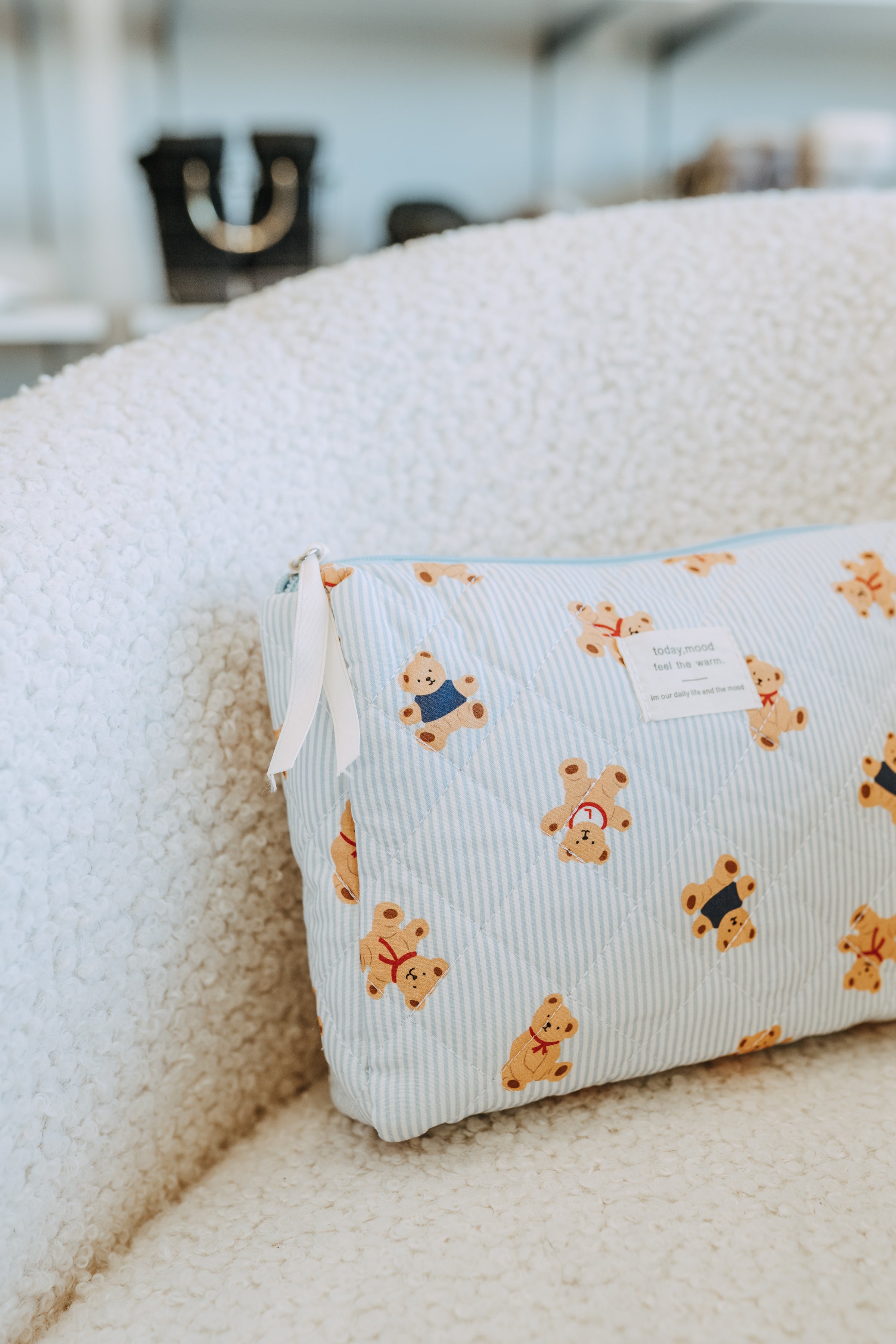 TEDDY BEAR COSMETIC CASE