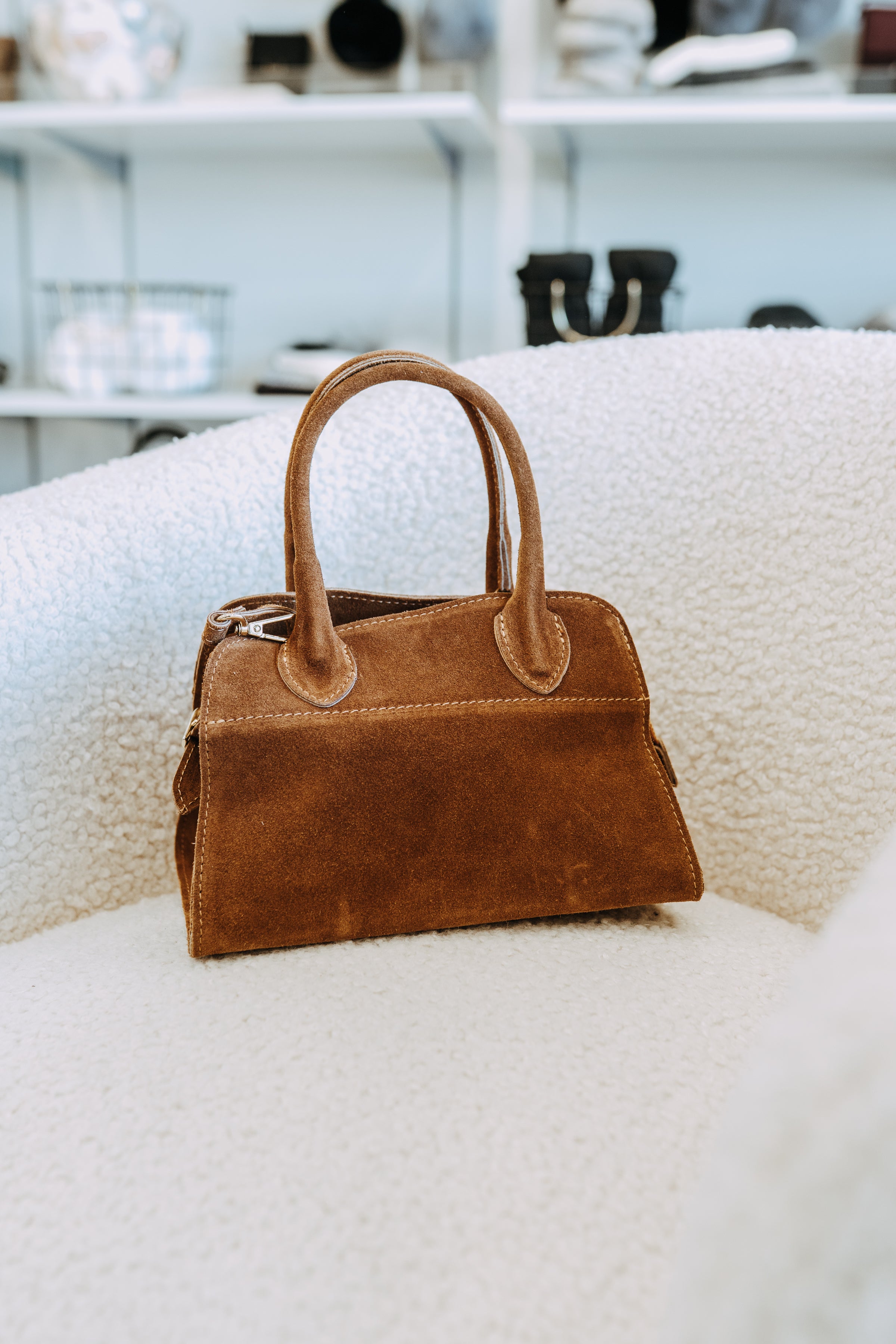 MEGAN SUEDE CROSSBODY