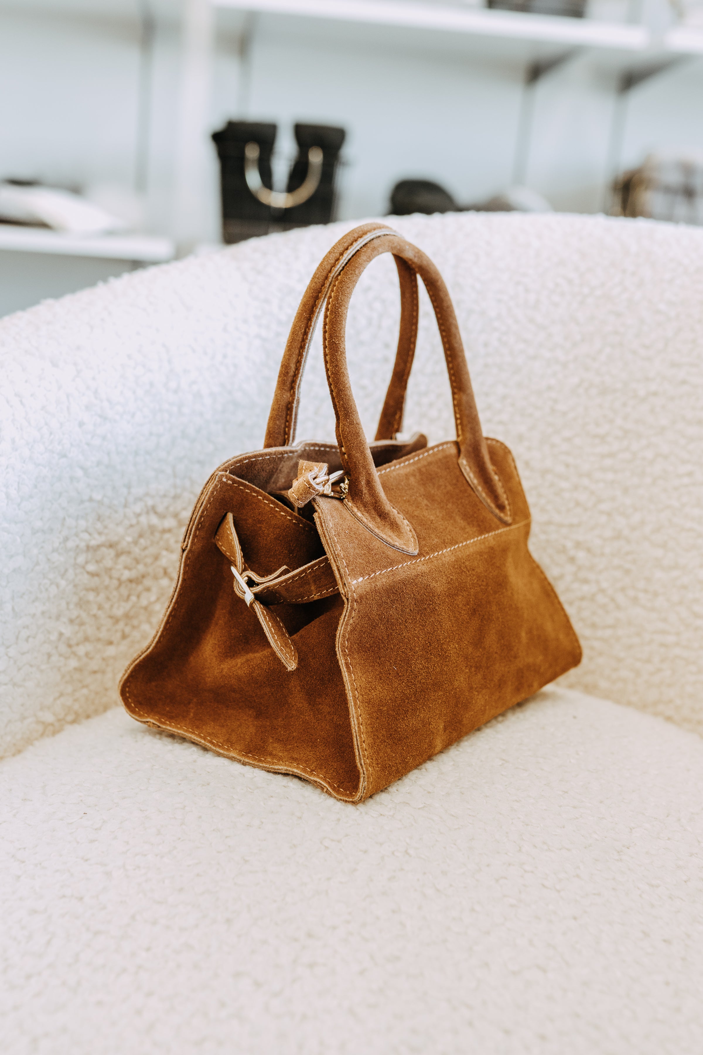 MEGAN SUEDE CROSSBODY