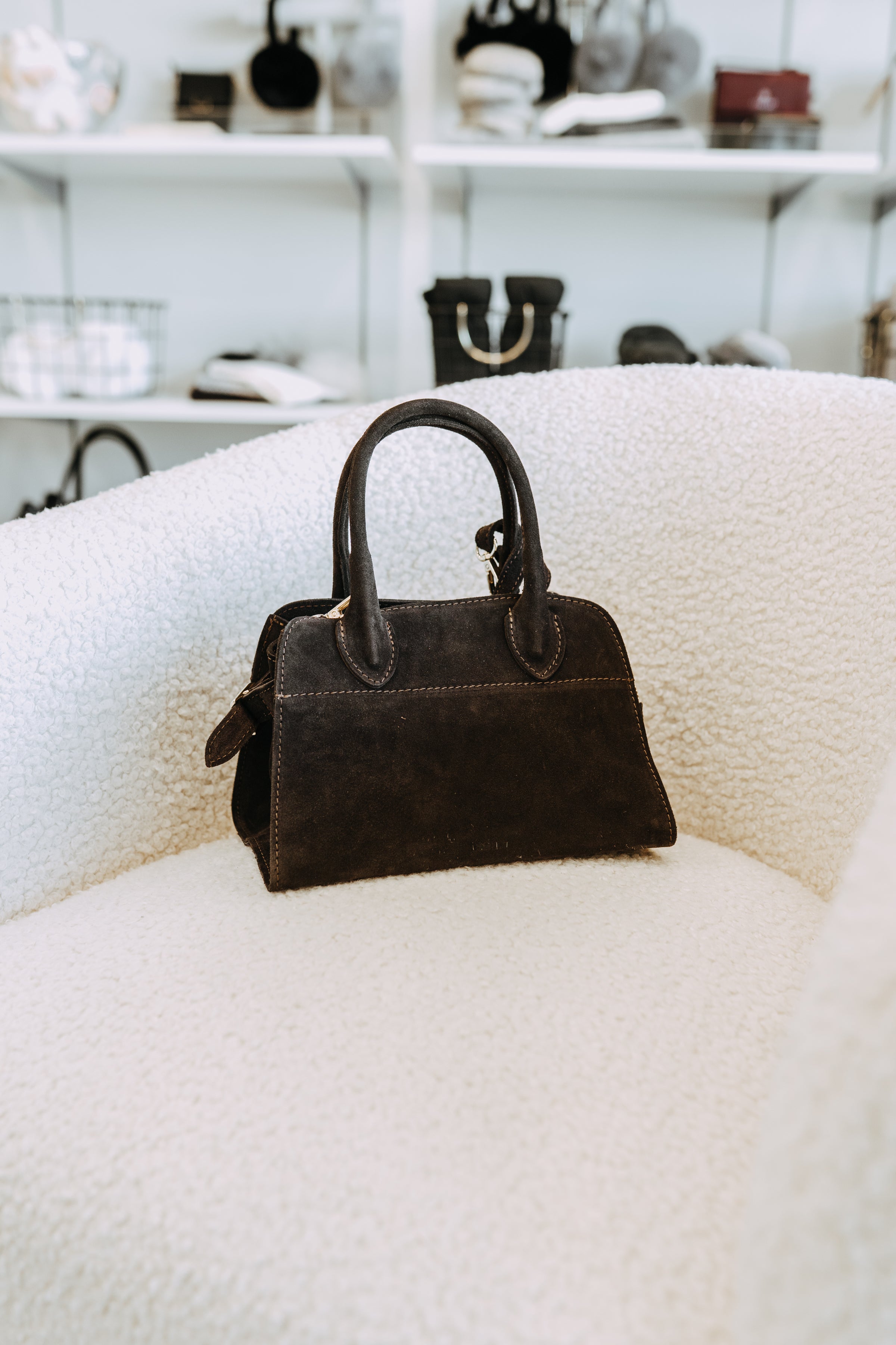 MEGAN SUEDE CROSSBODY