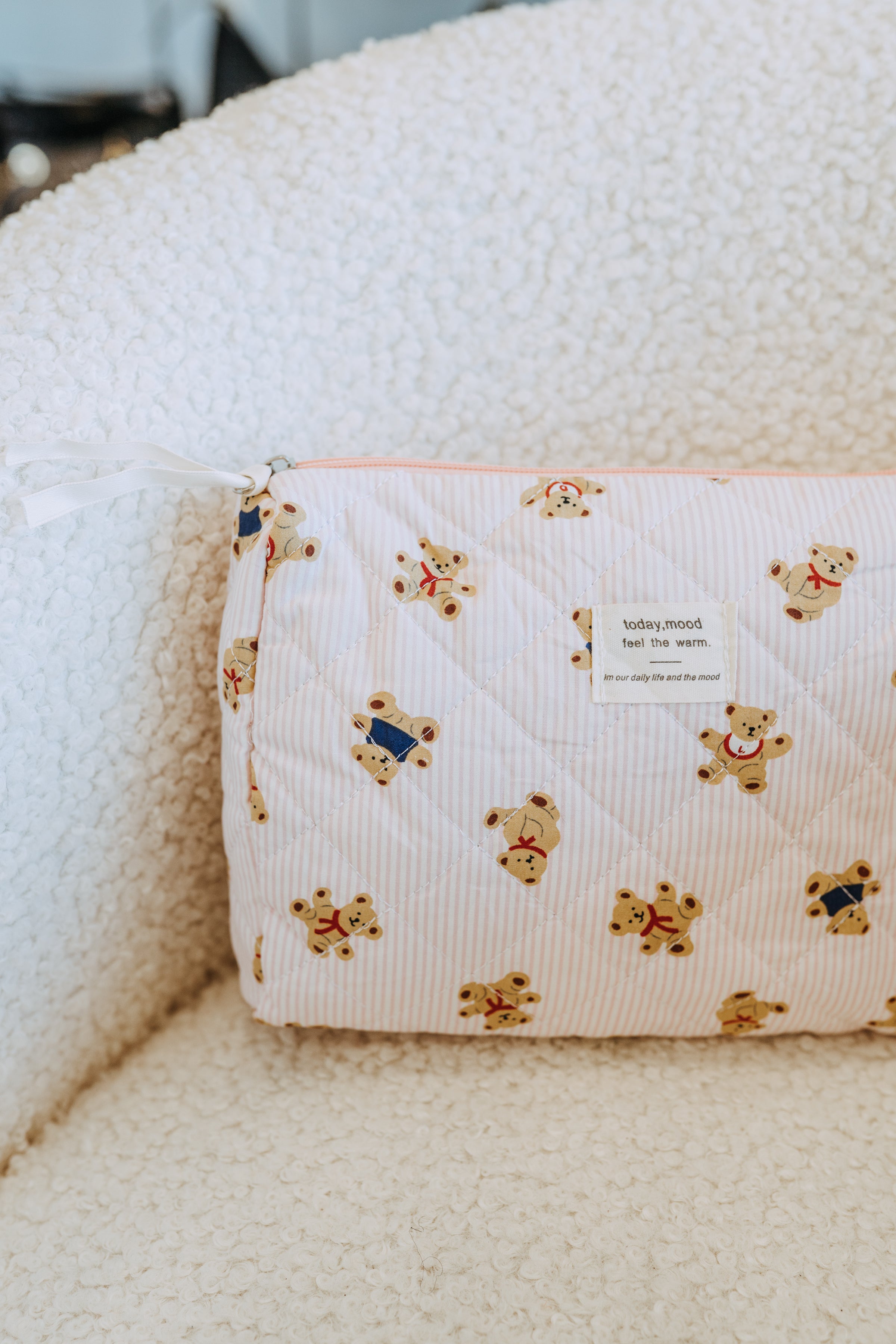 TEDDY BEAR COSMETIC CASE