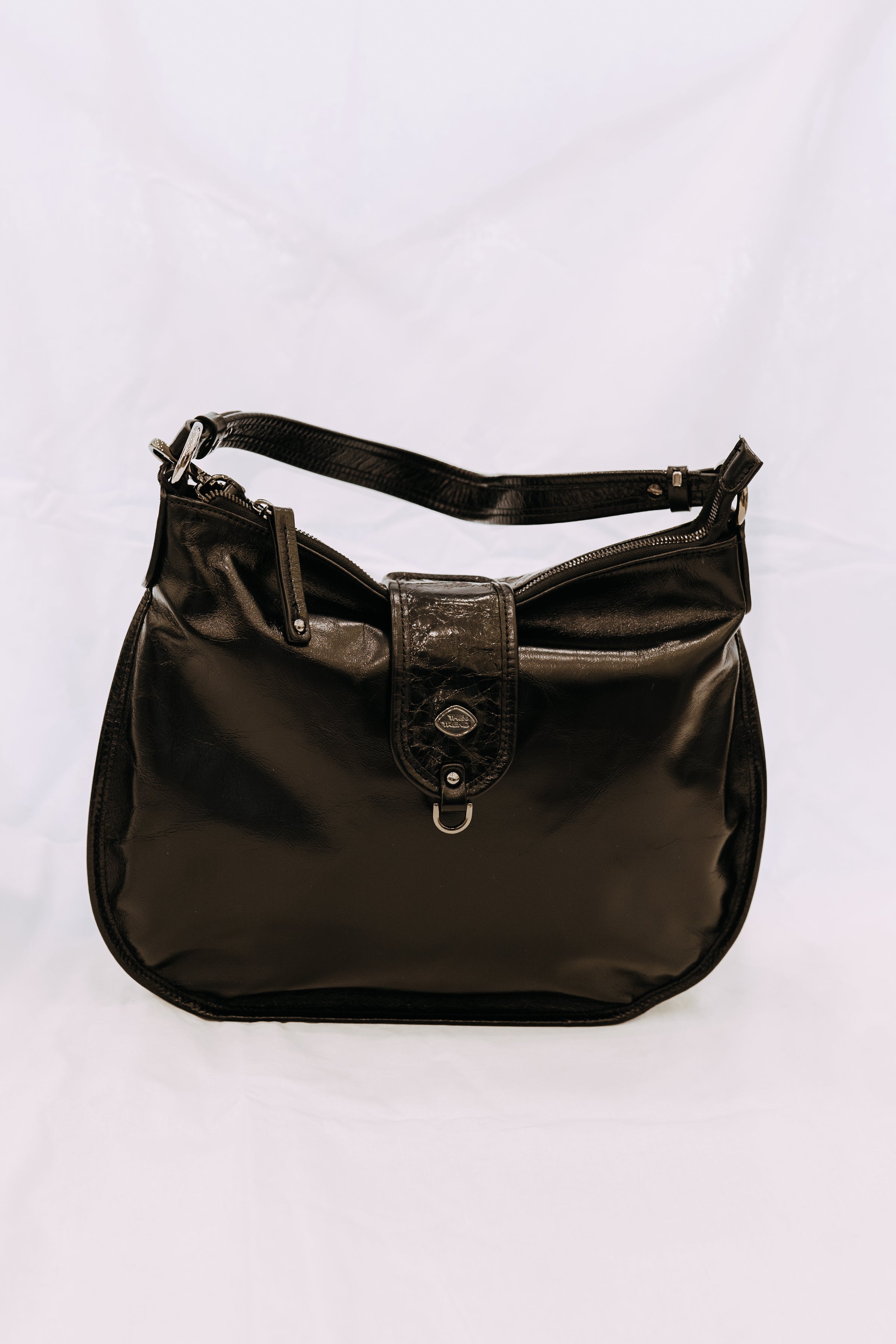 ANYA LEATHER SHOULDER BAG