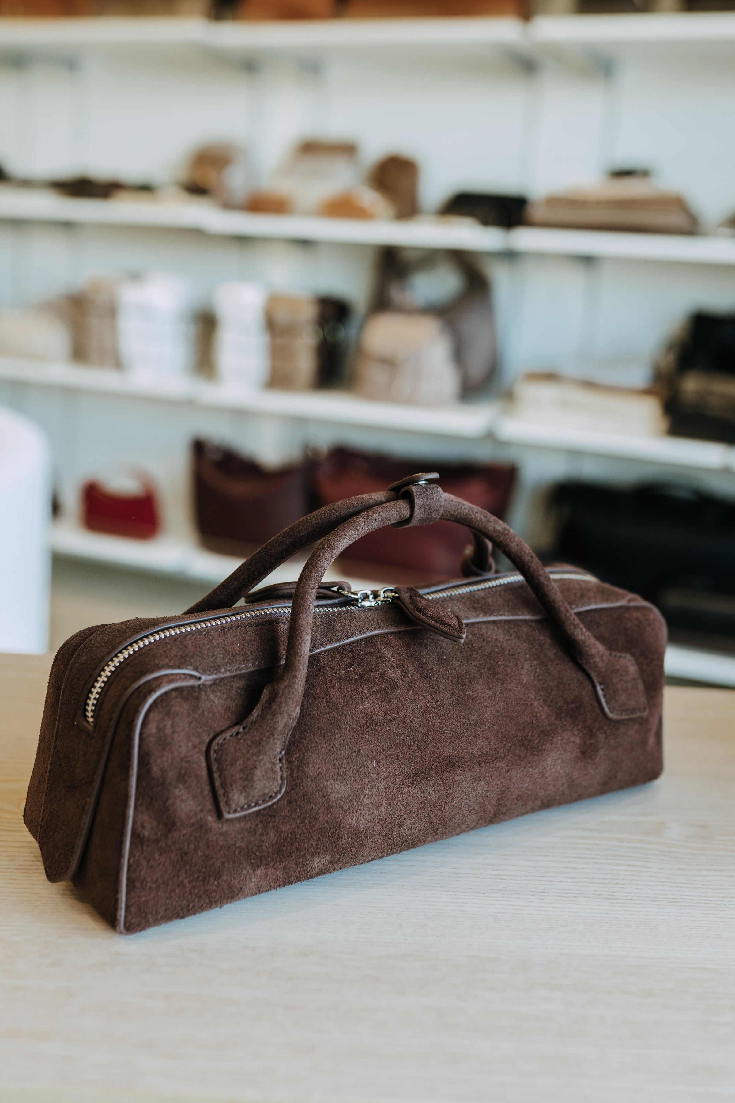 ALIAH SUEDE BAG – Boes Ltd.