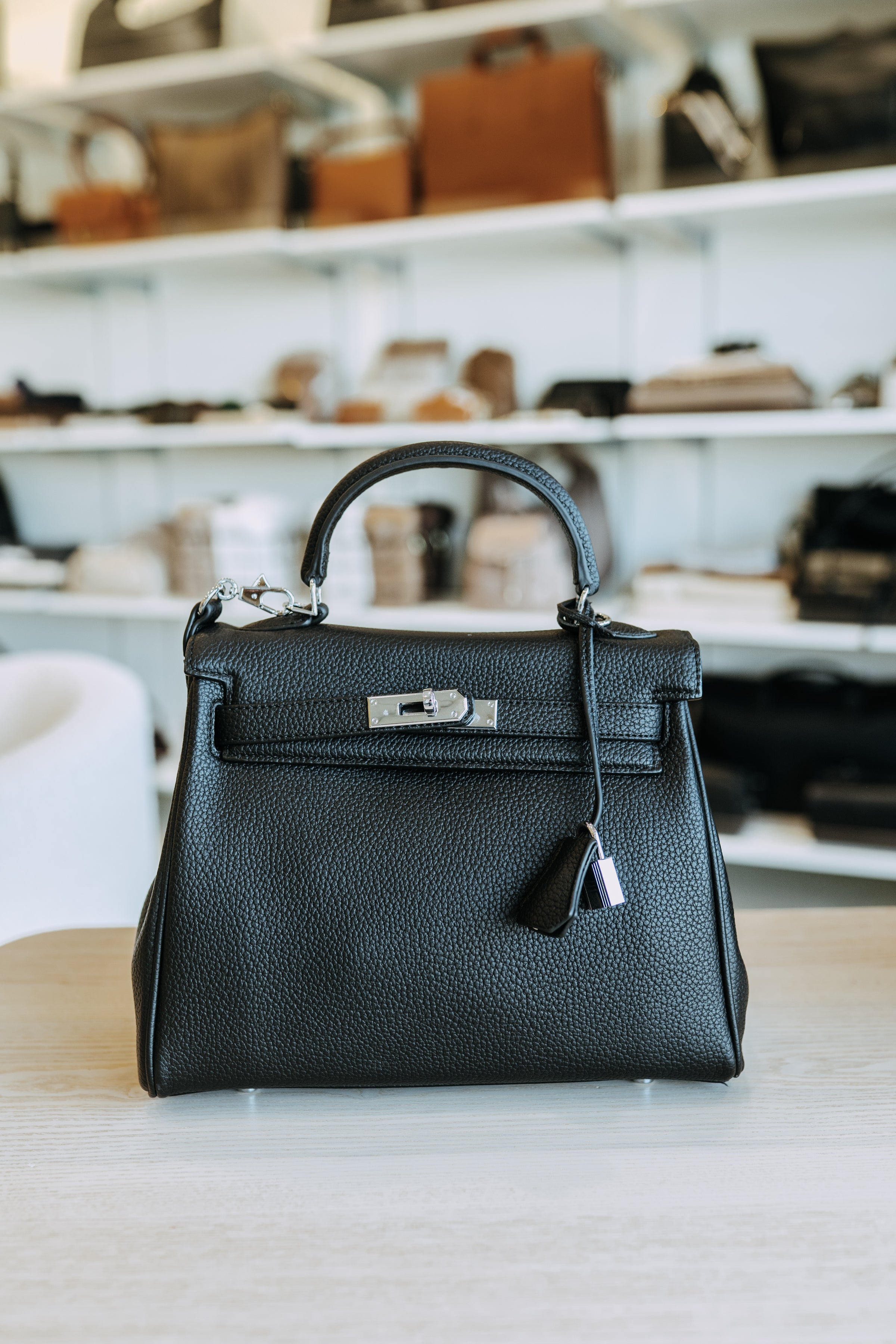 LATTE TOP HANDLE BAG