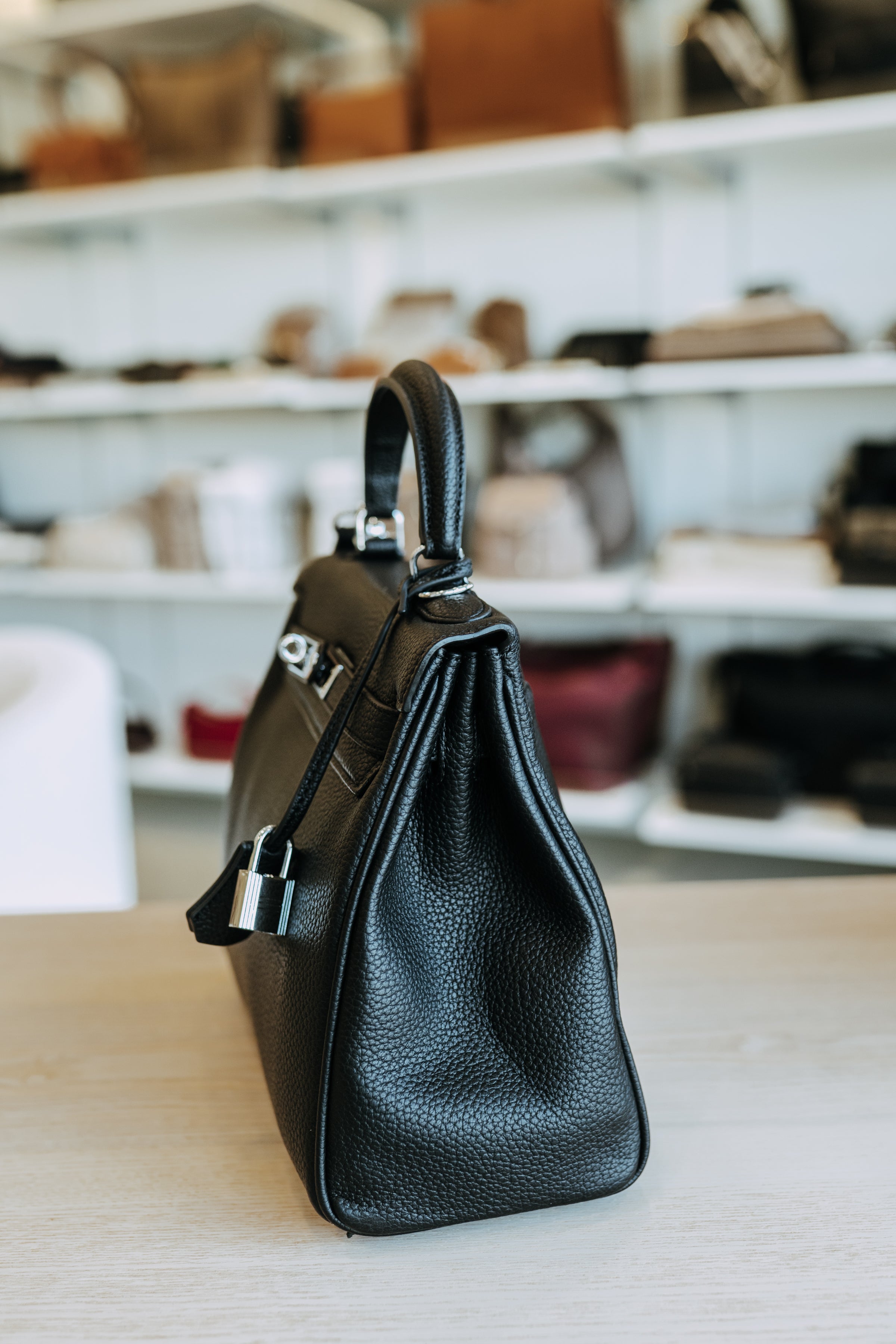 LATTE TOP HANDLE BAG