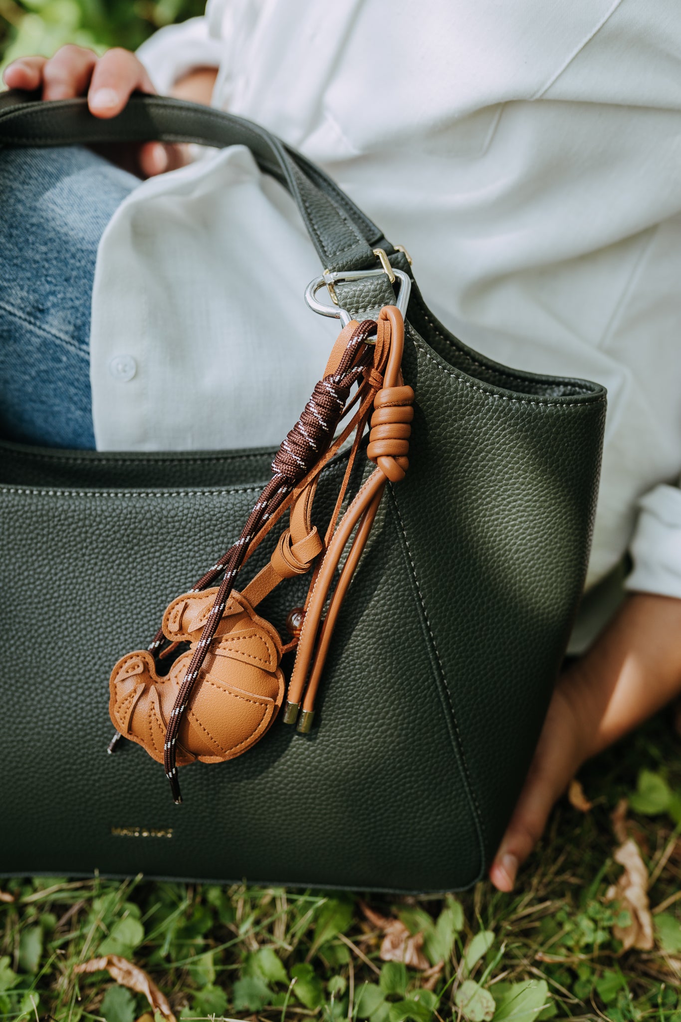 CROISSANT BAG CHARM