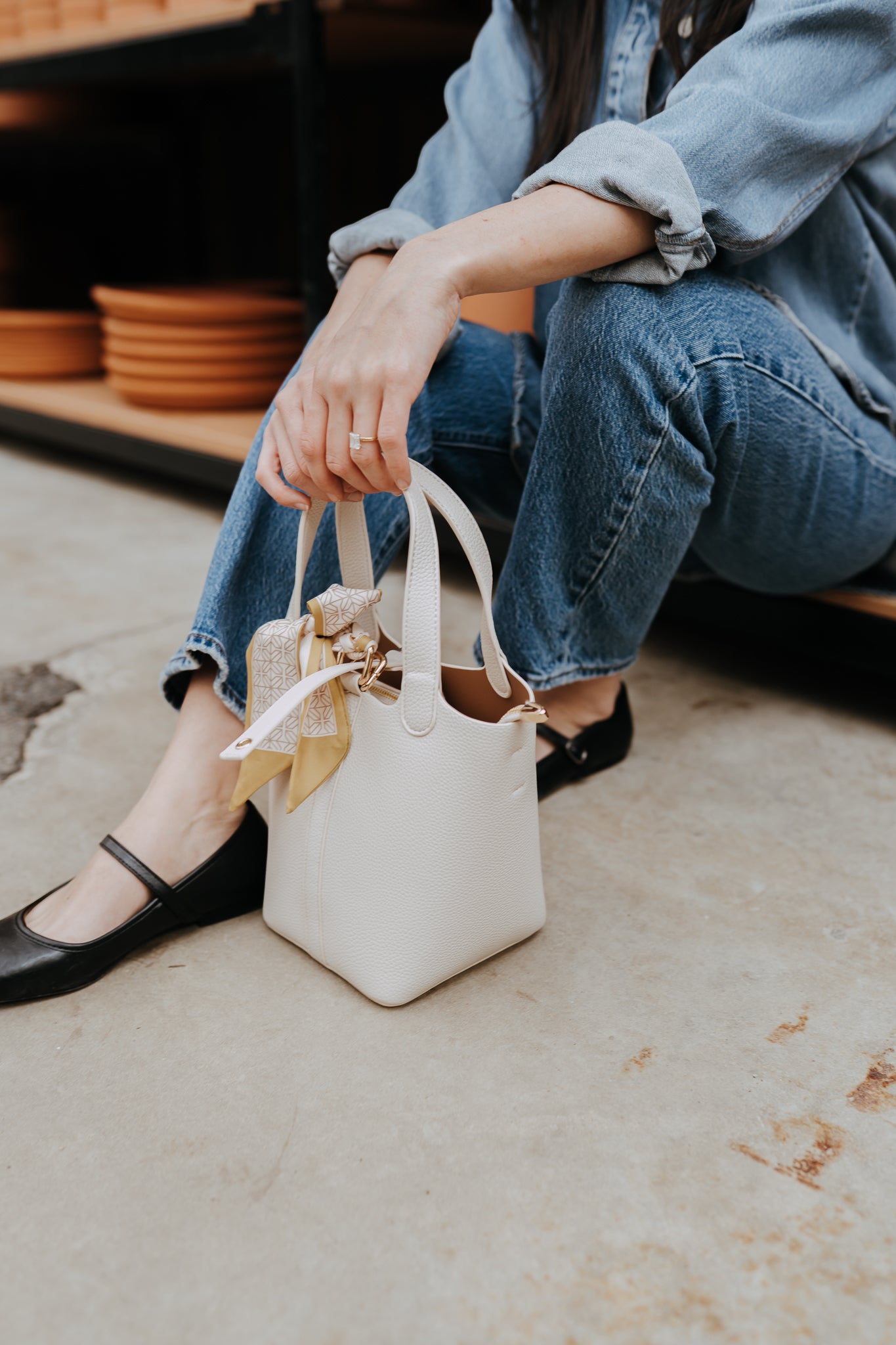 WISTERIA TOP HANDLE BAG