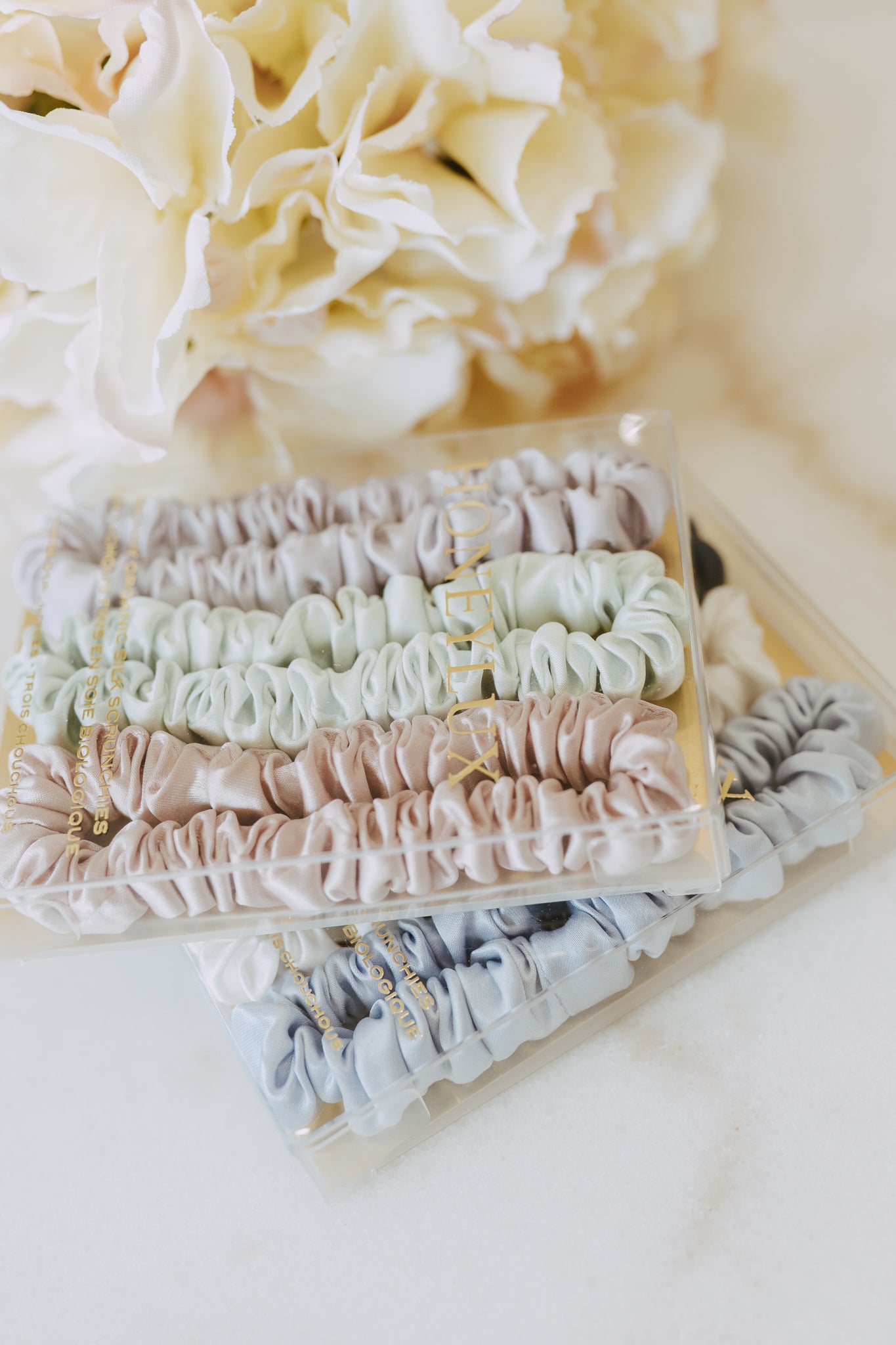 SILK SCRUNCHIE SET