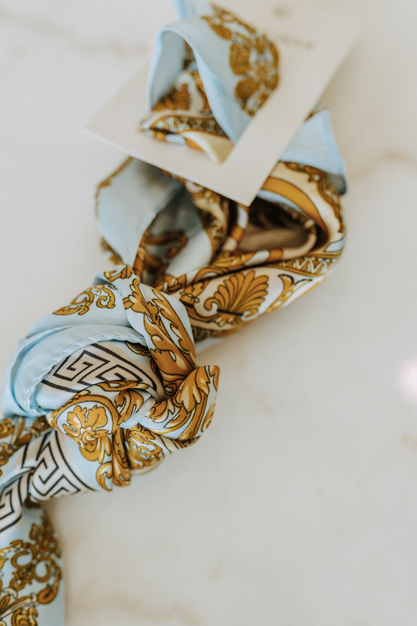 PAISLEY PRINT SCARF