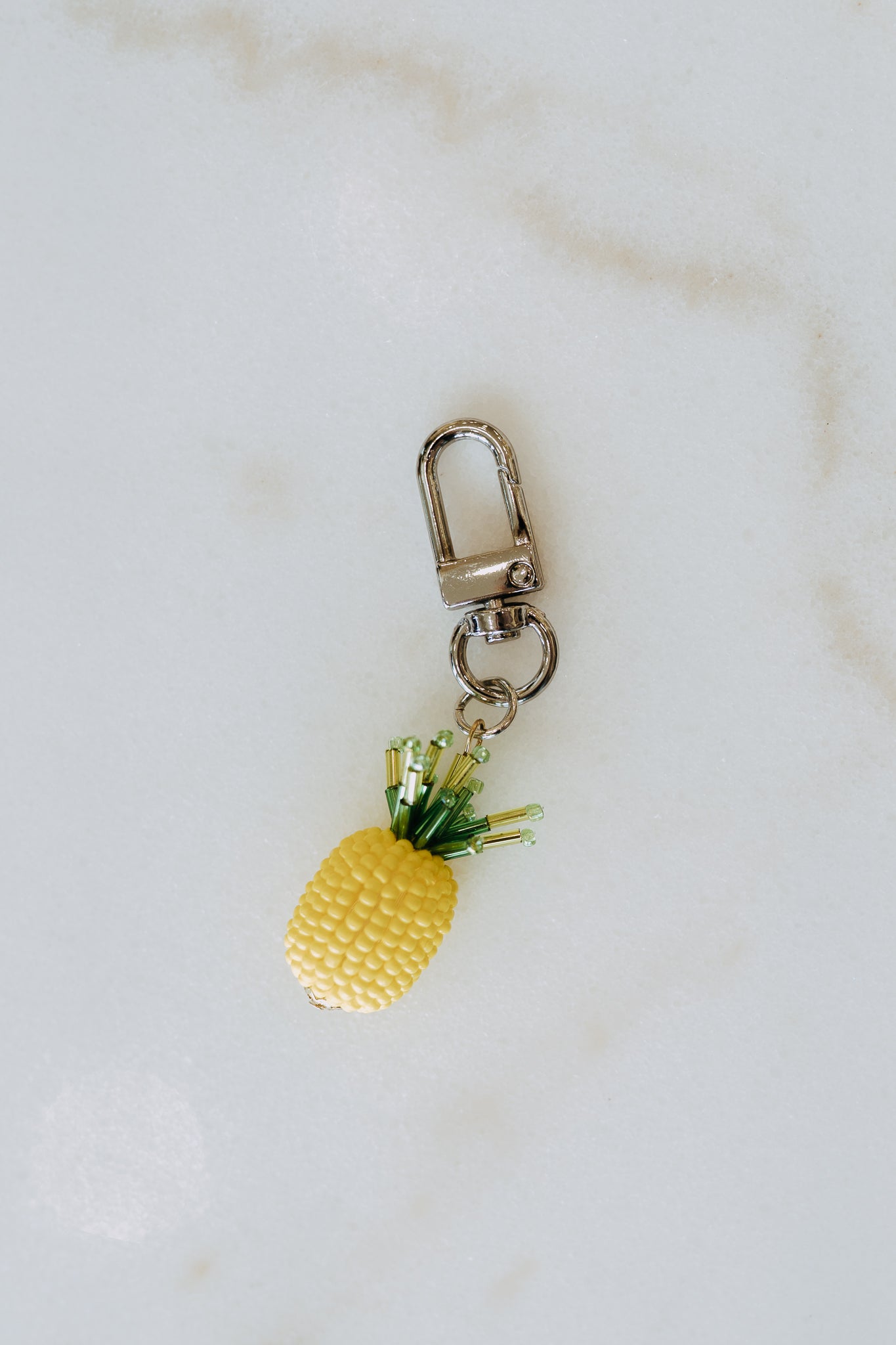 GLASS BEAD BAG CHARM
