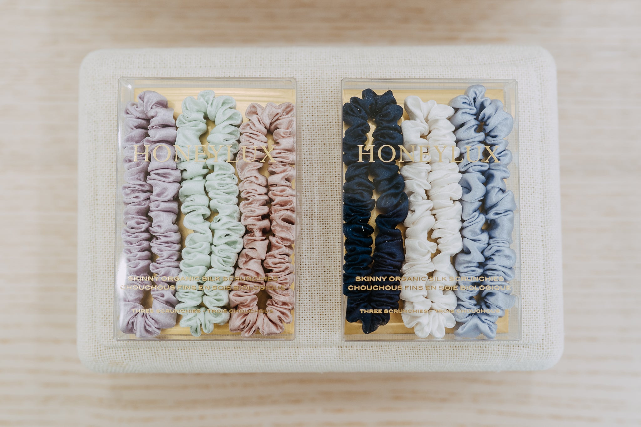 SILK SCRUNCHIE SET