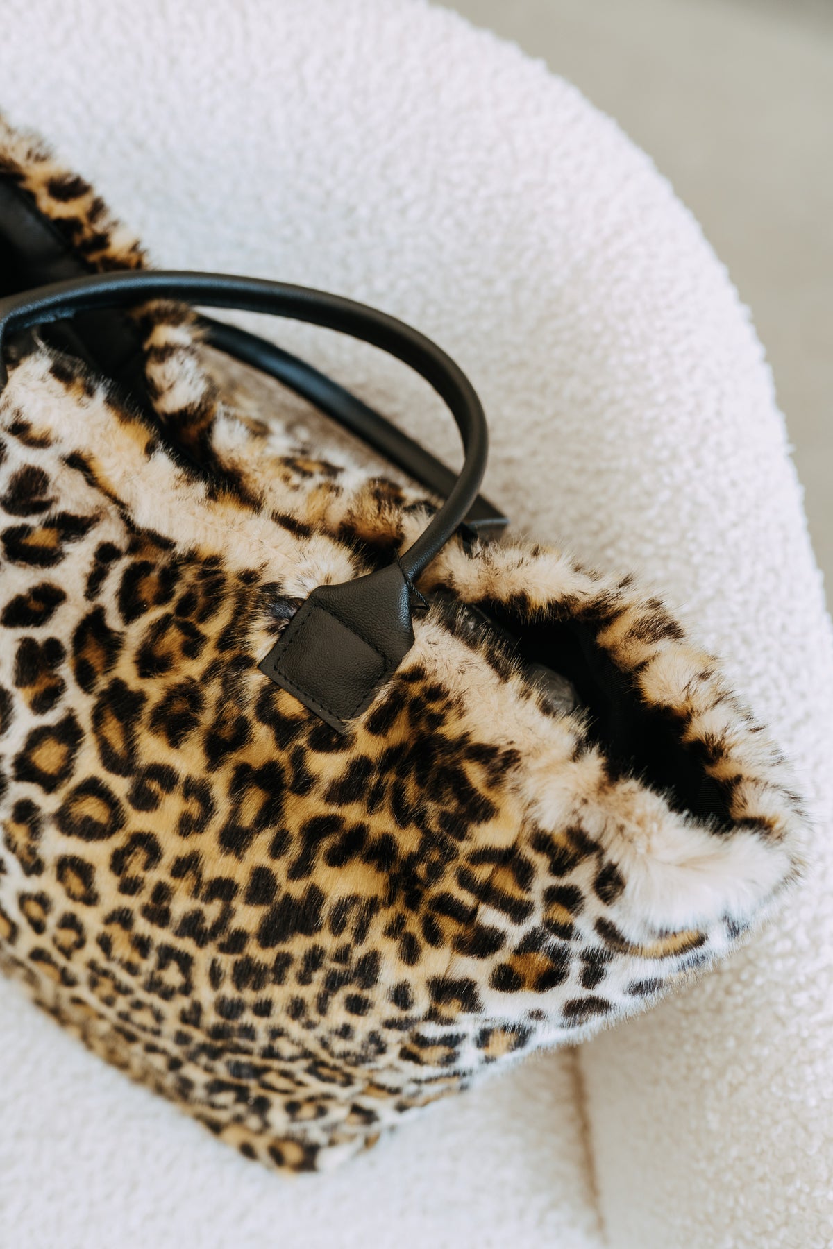 CABAS LEOPARD TOTE