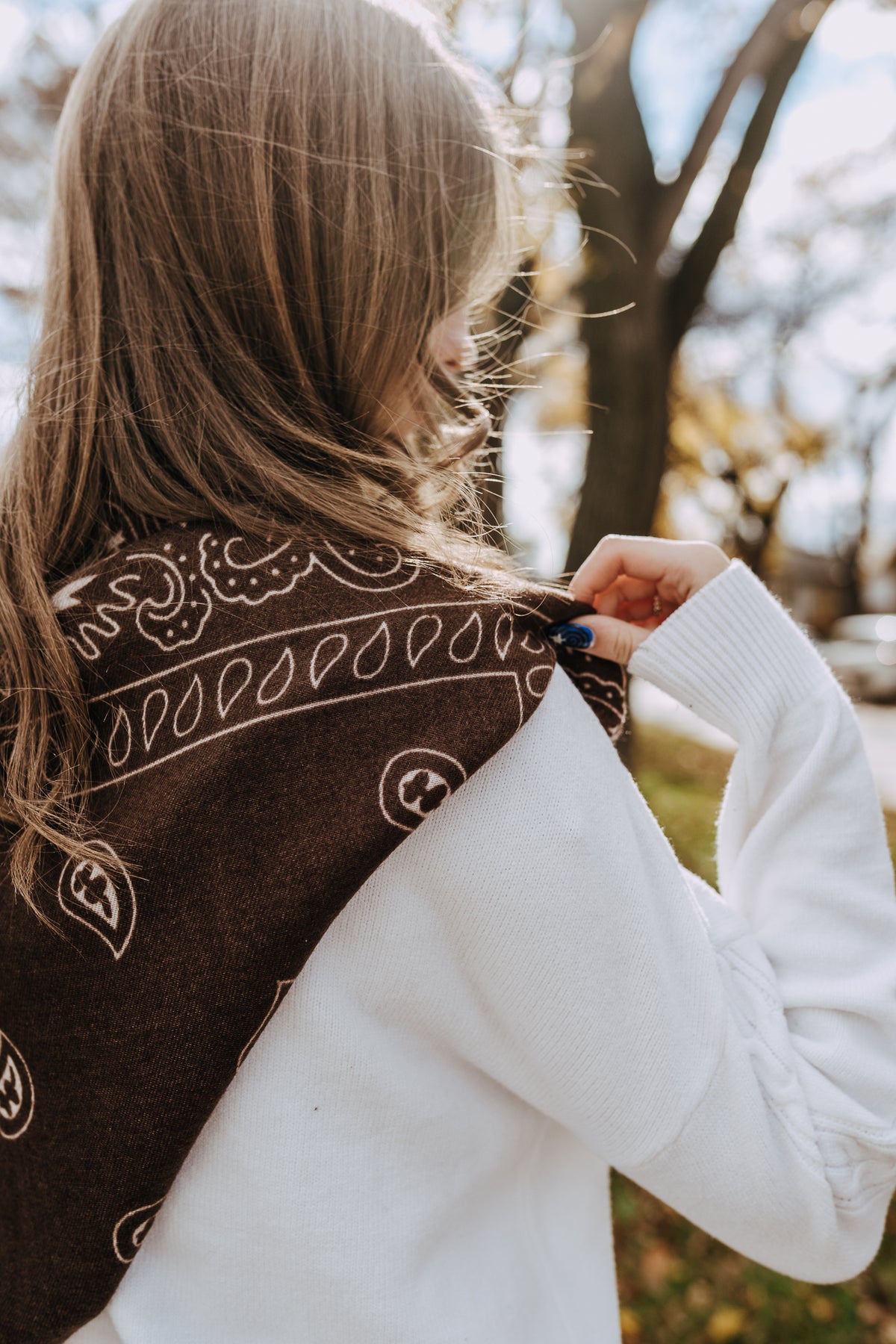 JAVA PAISLEY SCARF
