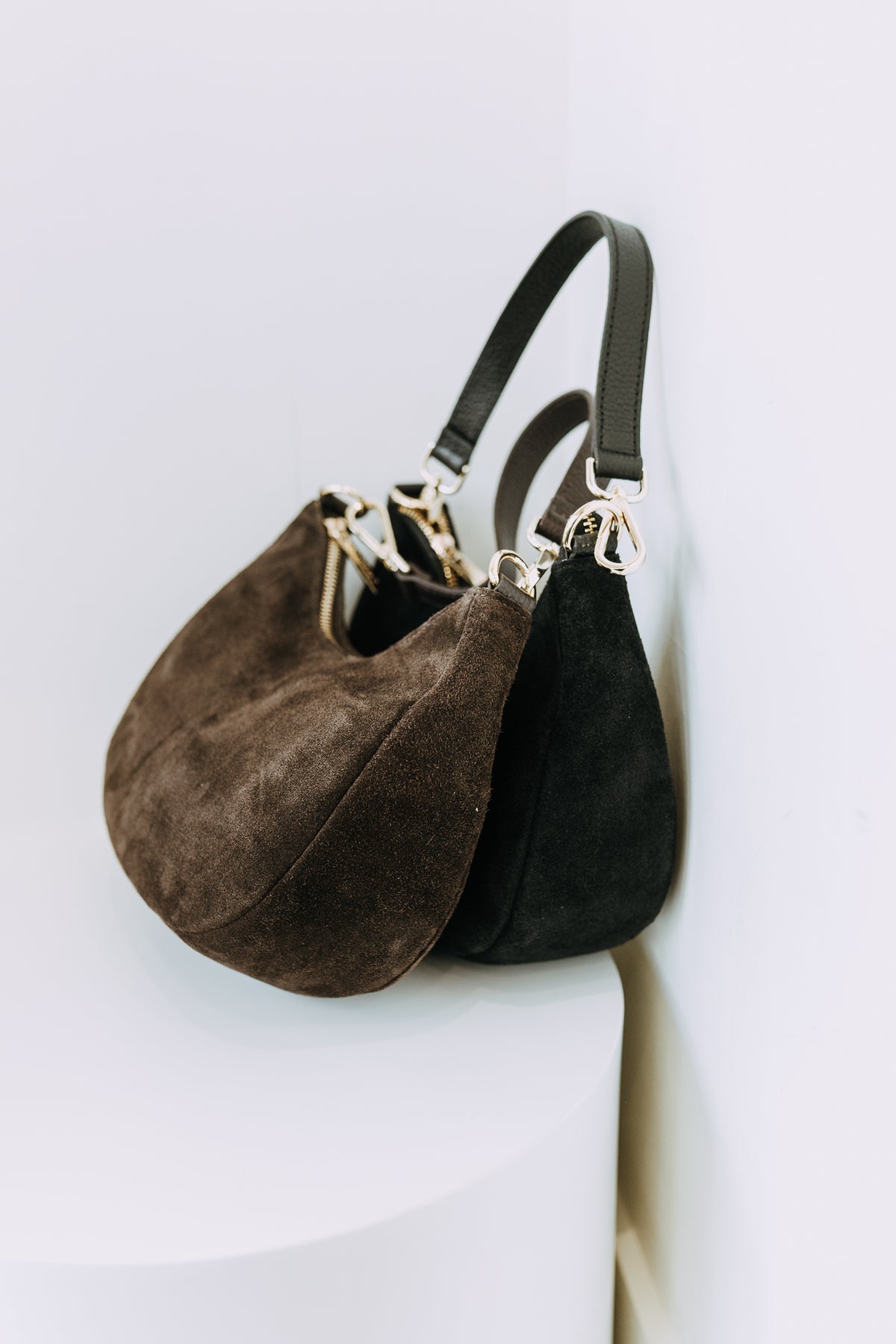 KALIE SUEDE SHOULDER BAG
