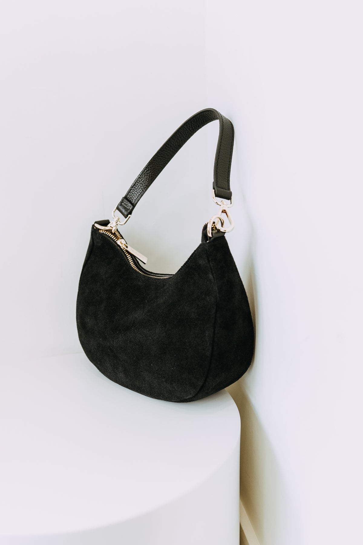 KALIE SUEDE SHOULDER BAG