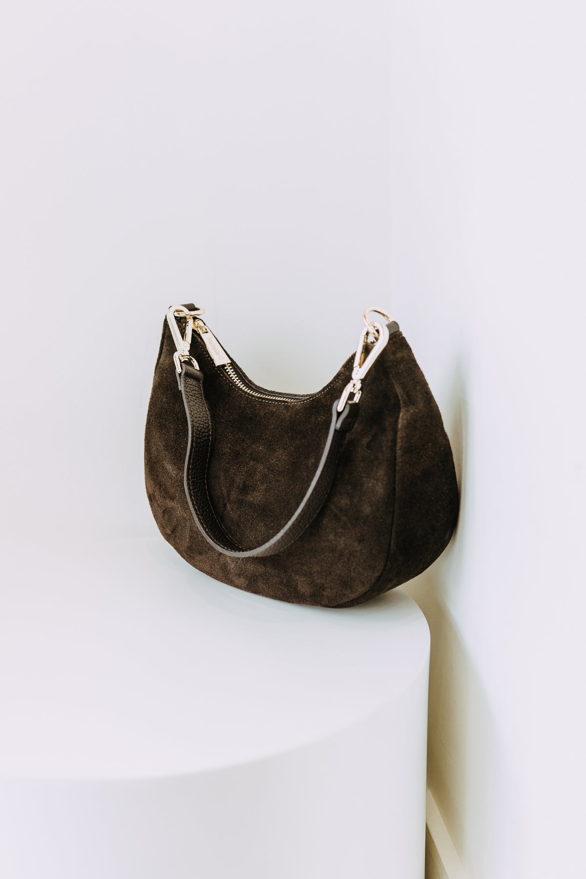 KALIE SUEDE SHOULDER BAG