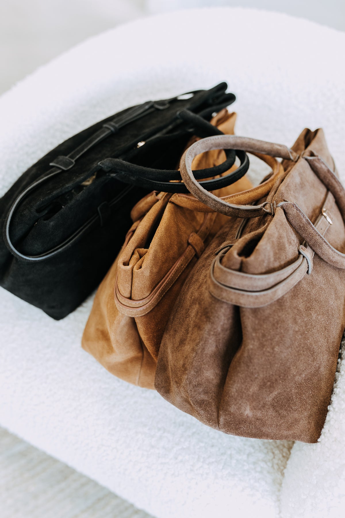 MONROE SUEDE TOTE