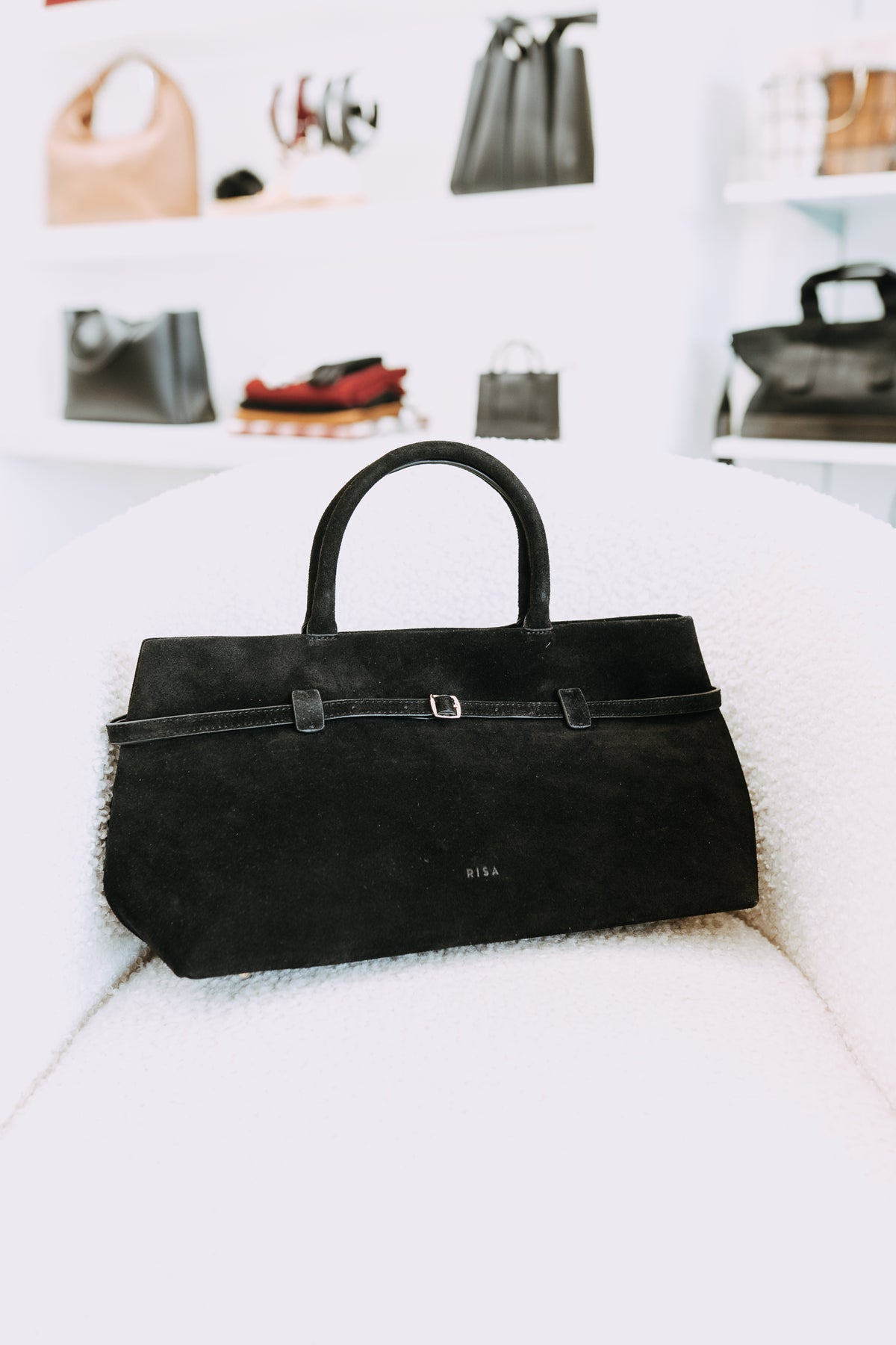 MONROE SUEDE TOTE