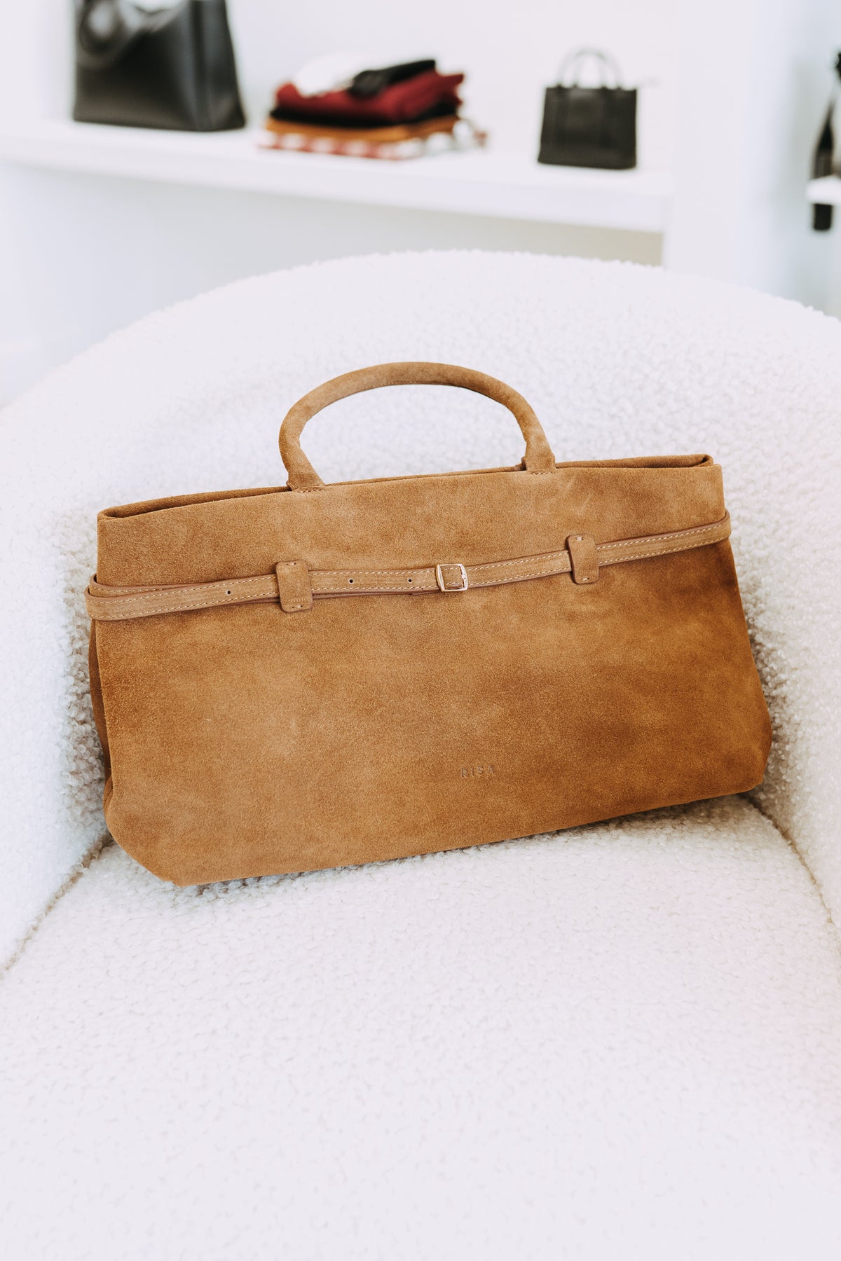 MONROE SUEDE TOTE