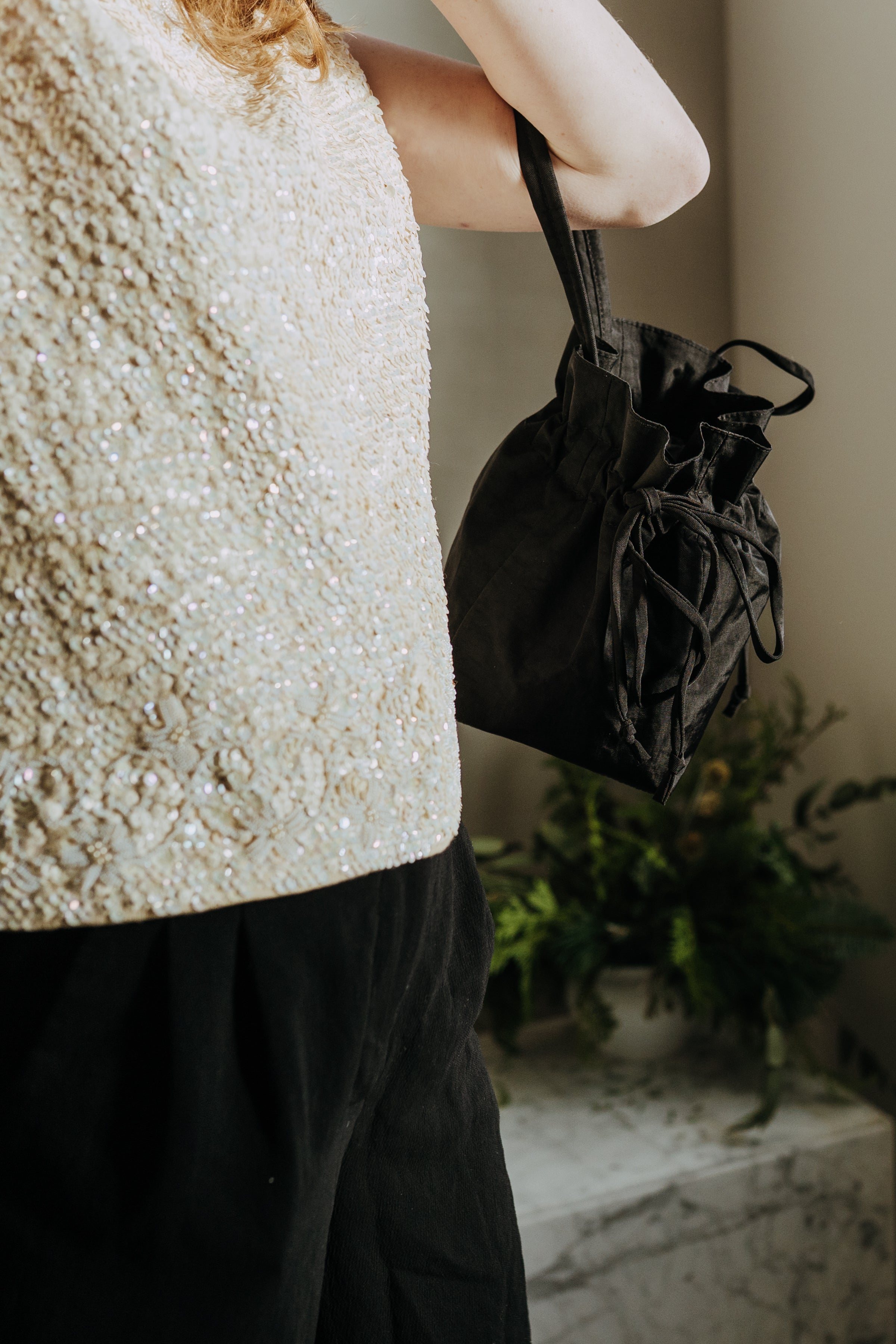 NYLON DRAWSTRING BAG