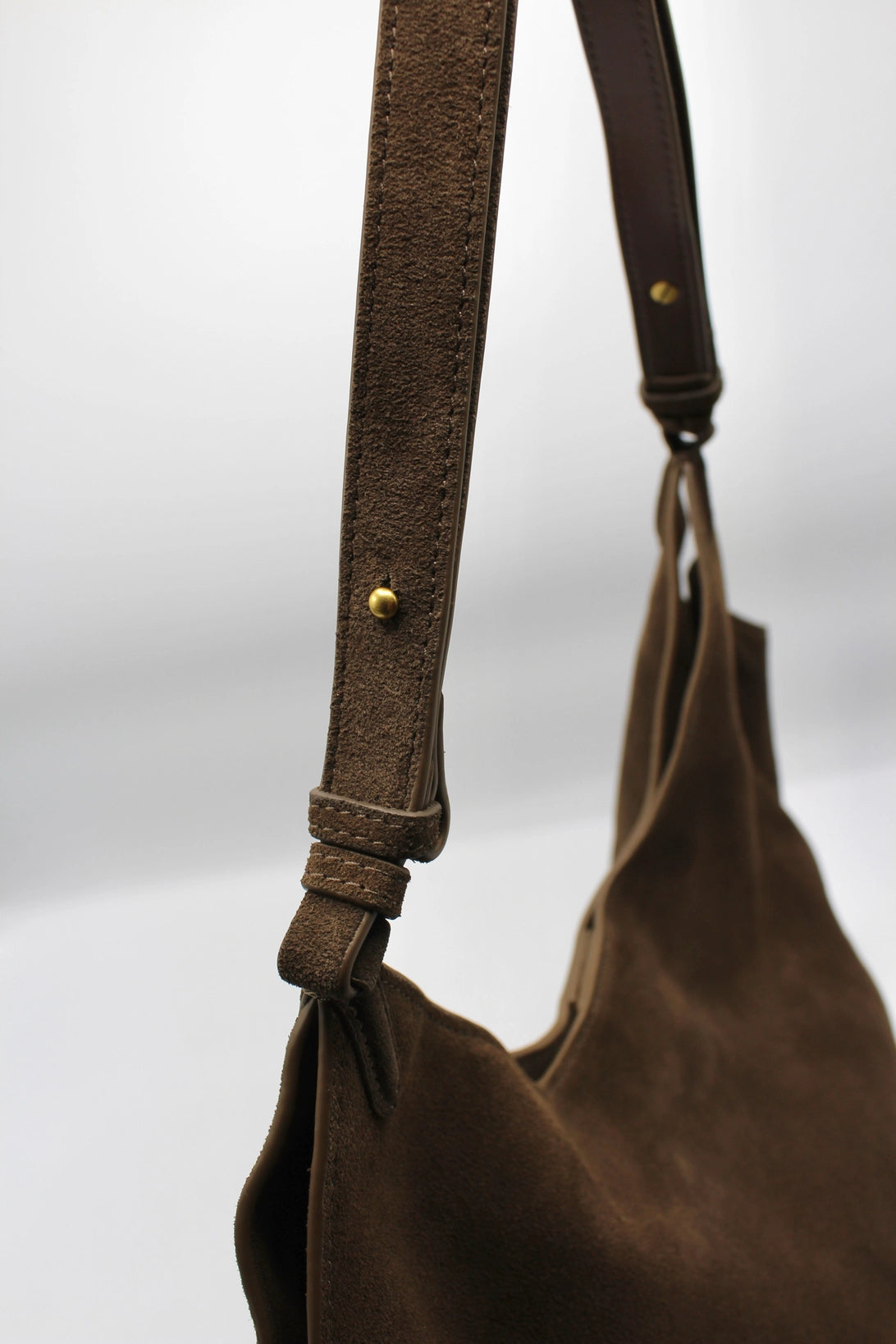 SUEDE TOTE BAG