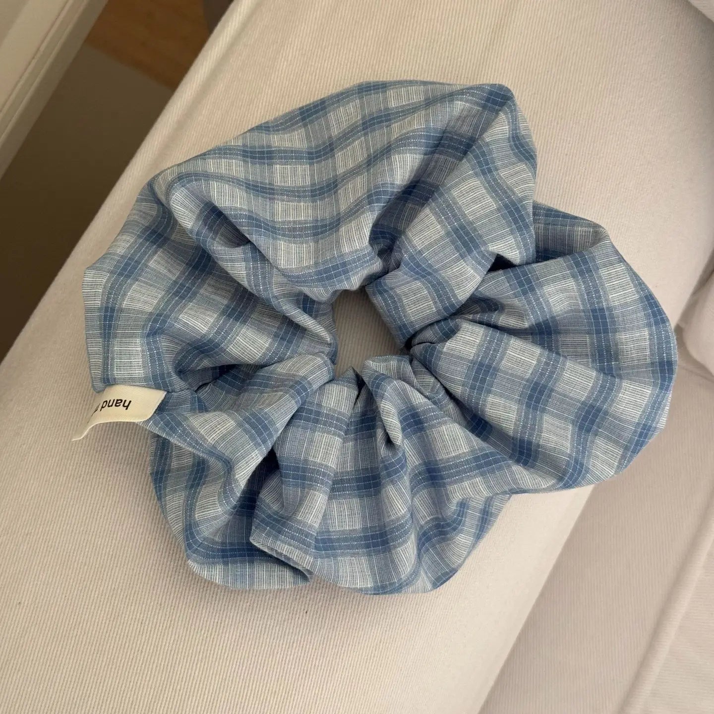 GINGHAM SCRUNCHIE