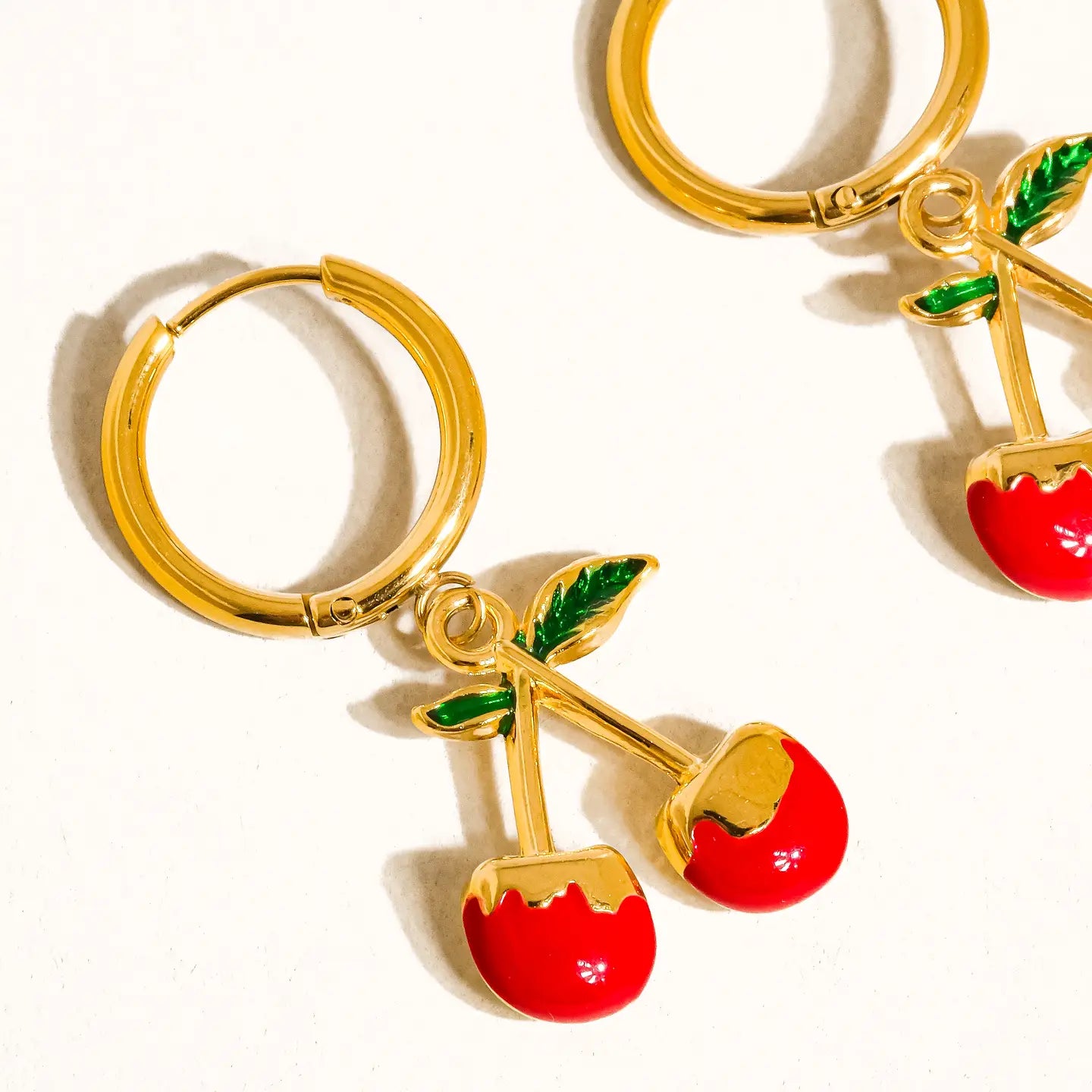 CHERRY CHARM EARRINGS
