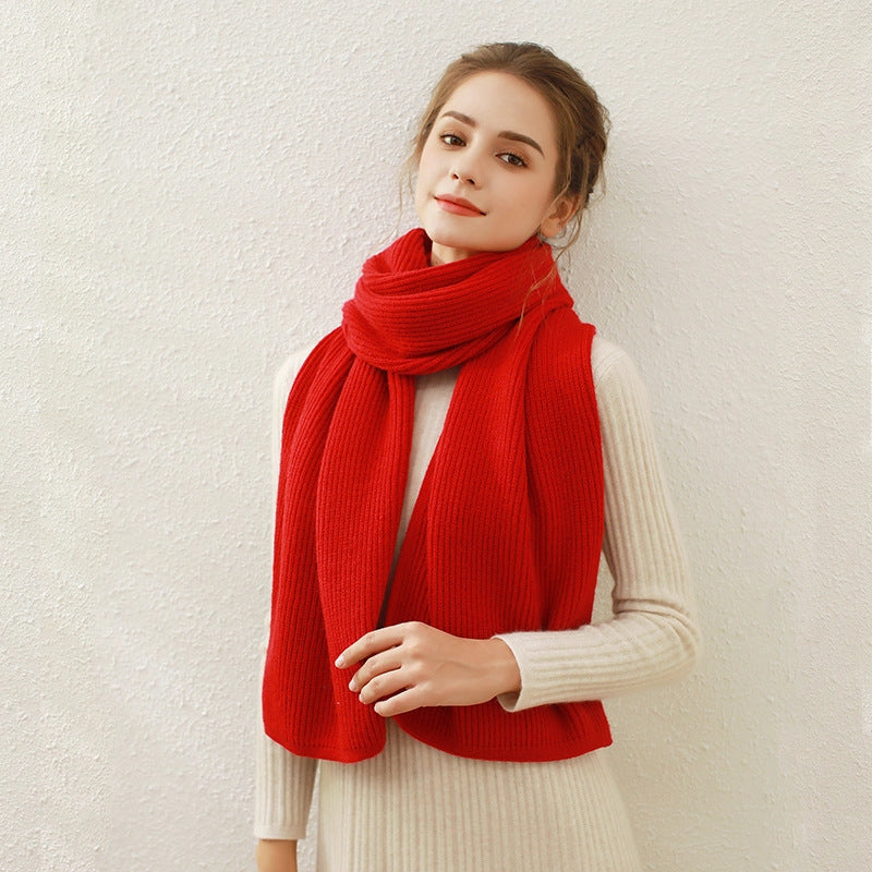 SIMPLE KNIT SCARF