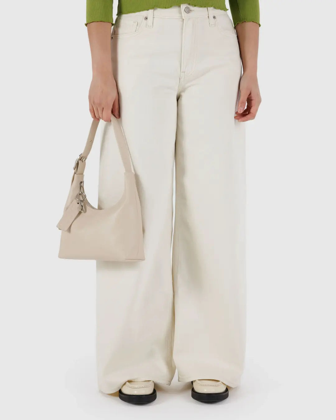 MINI RECYCLED LEATHER SHOULDER BAG