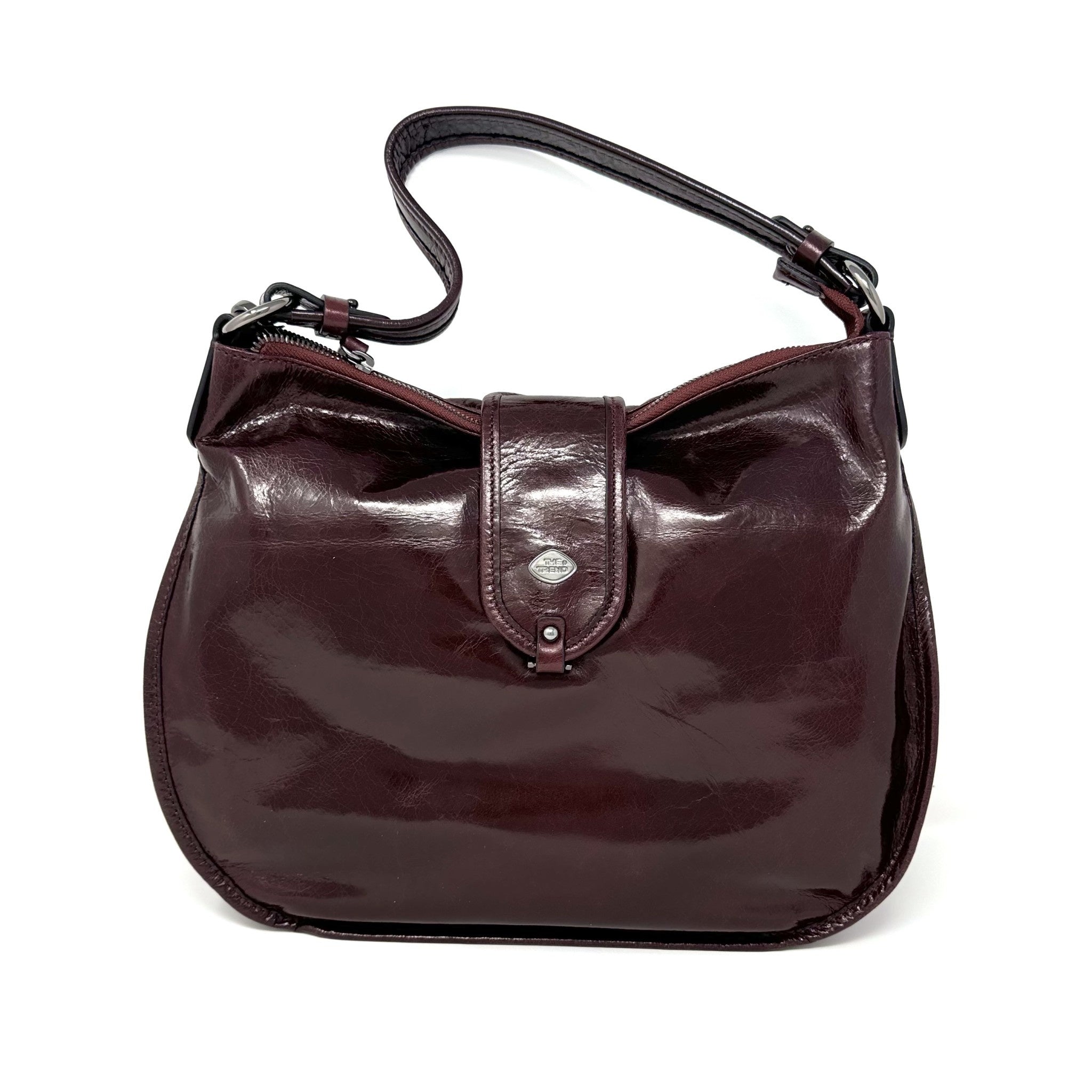 ANYA LEATHER SHOULDER BAG