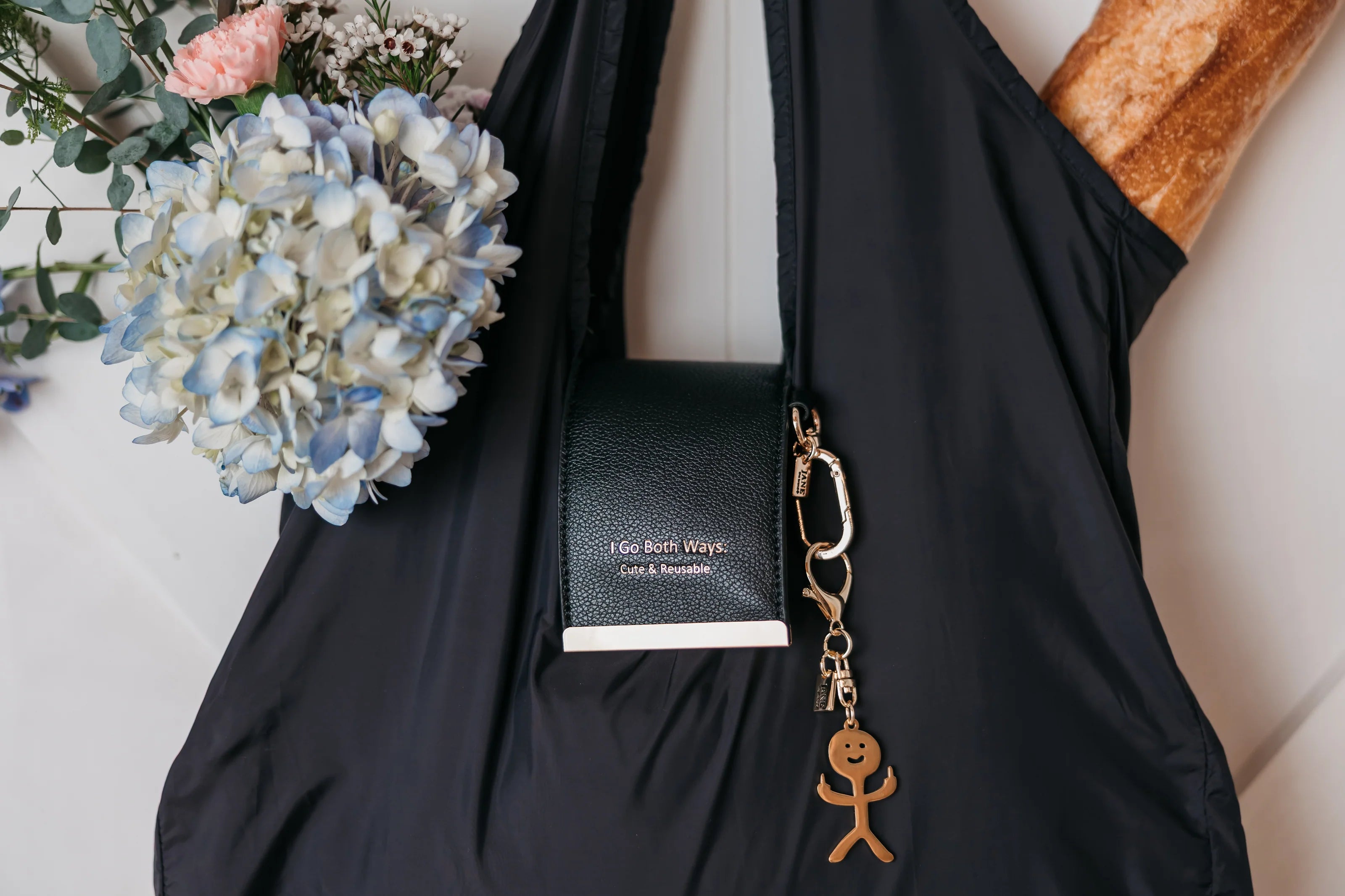 REUSABLE MARKET BAG CHARM