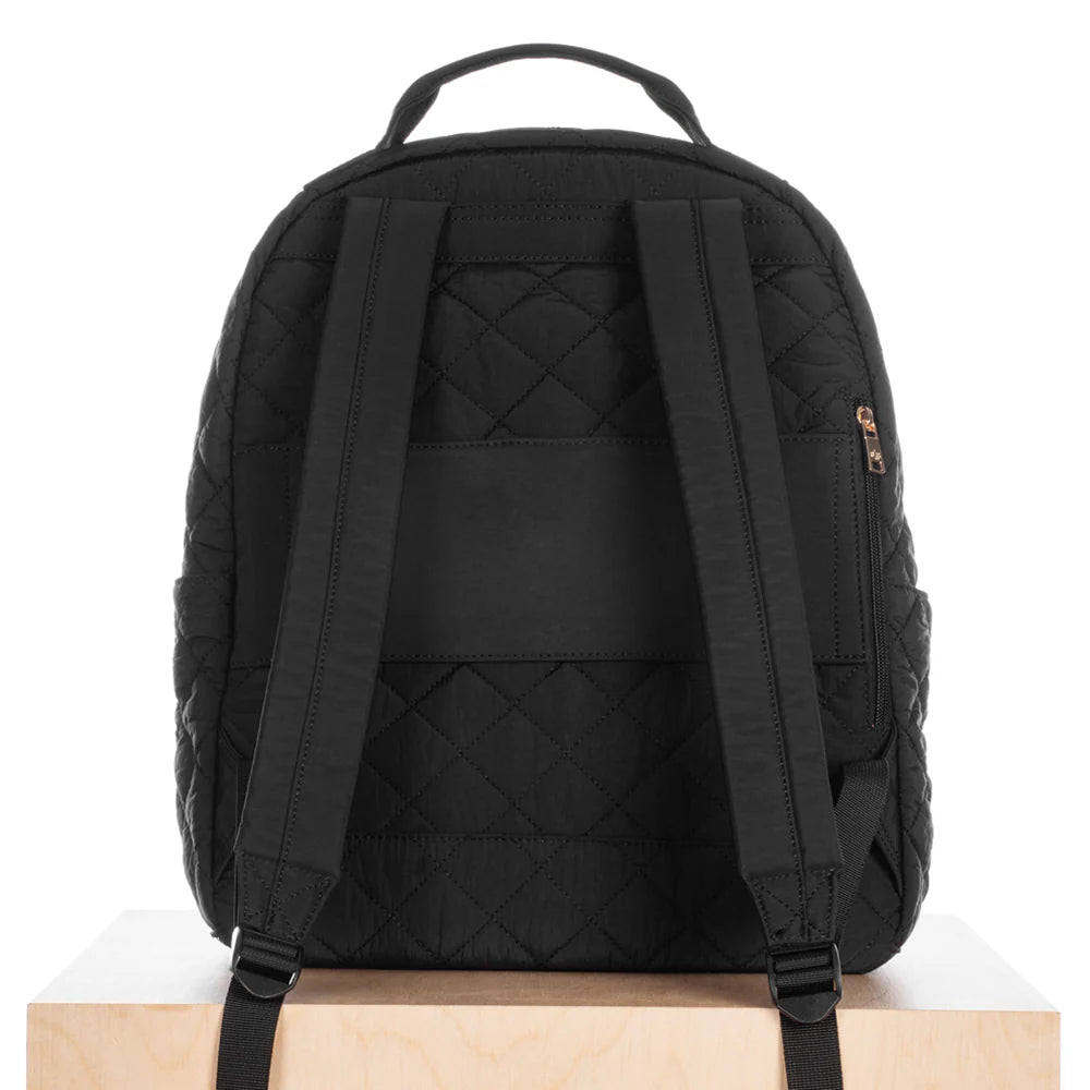 Quilted backpack purse best sale