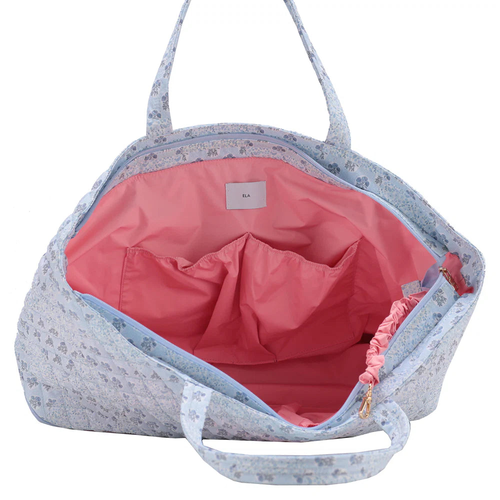 QUILTED EXPANDABLE TOTE